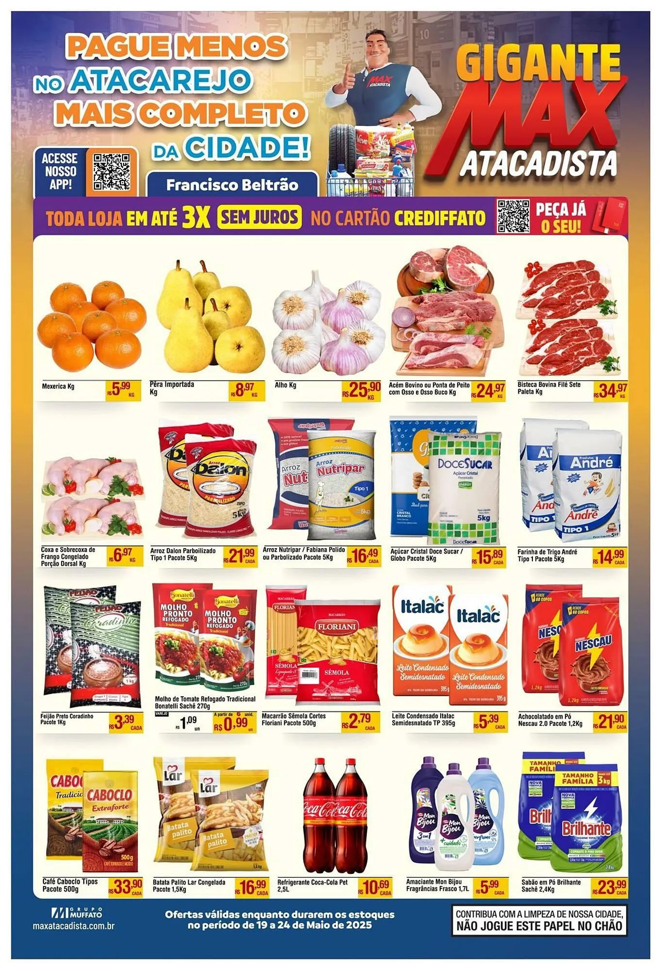 Encarte de Catálogo Max Atacadista 21 de maio até 24 de maio 2025 - Pagina 1