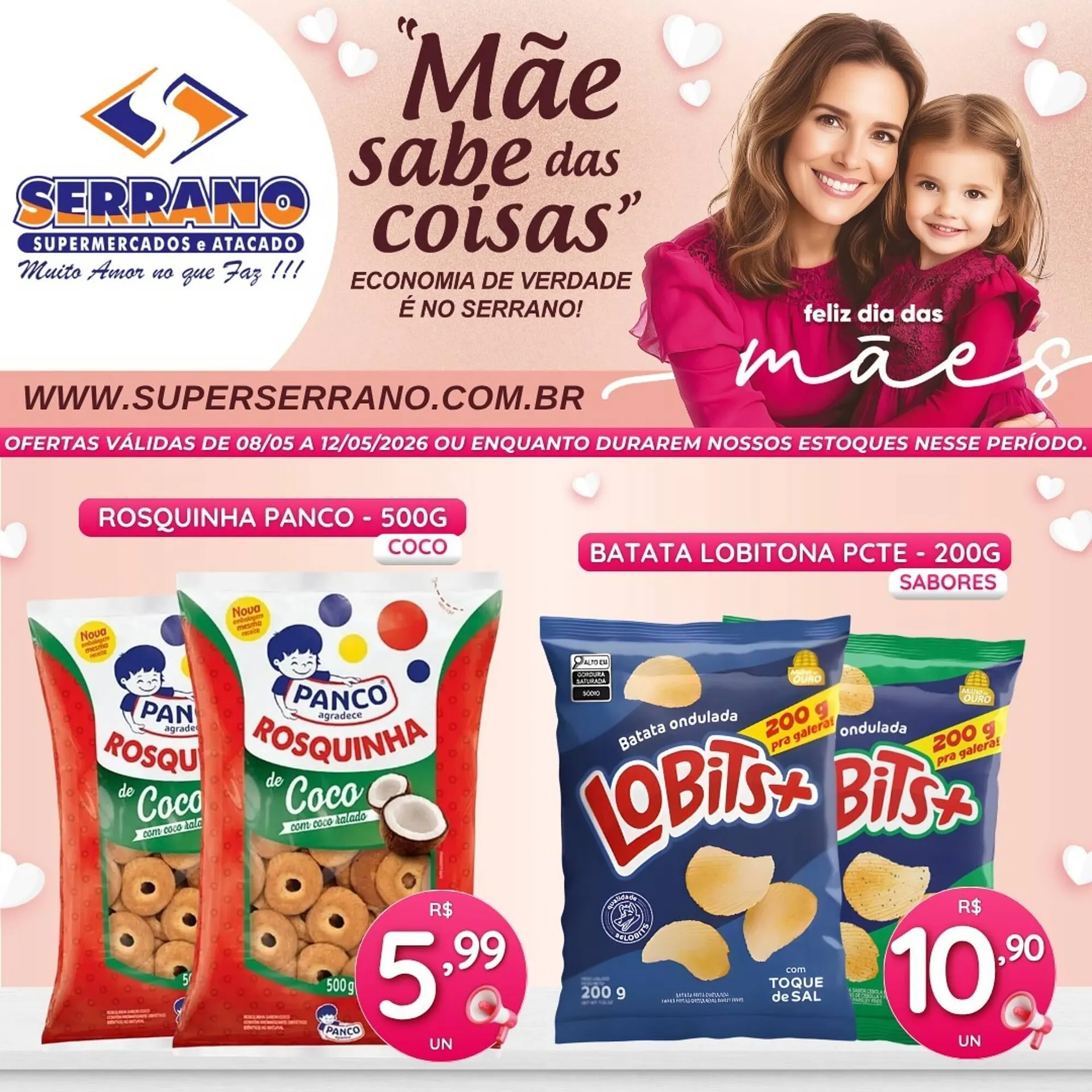 Encarte de Catálogo Serrano Supermercado 8 de maio até 12 de maio 2026 - Pagina 9