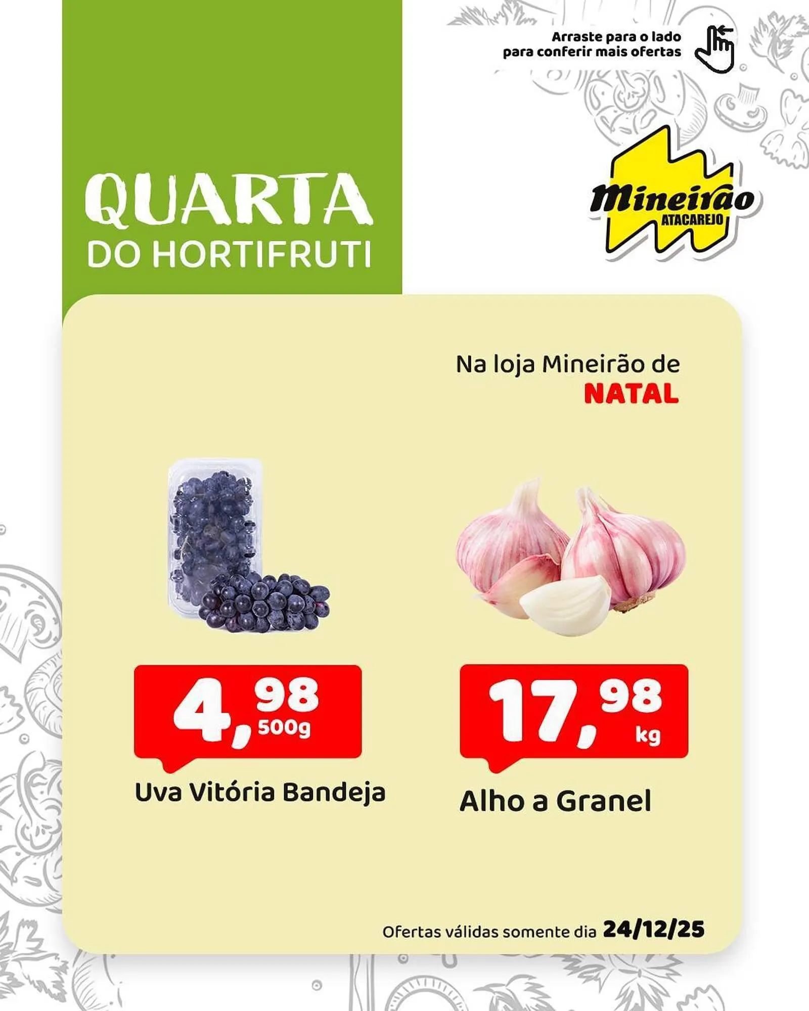 Encarte de Folheto Mineirão Atacarejo 24 de dezembro até 24 de dezembro 2025 - Pagina 1