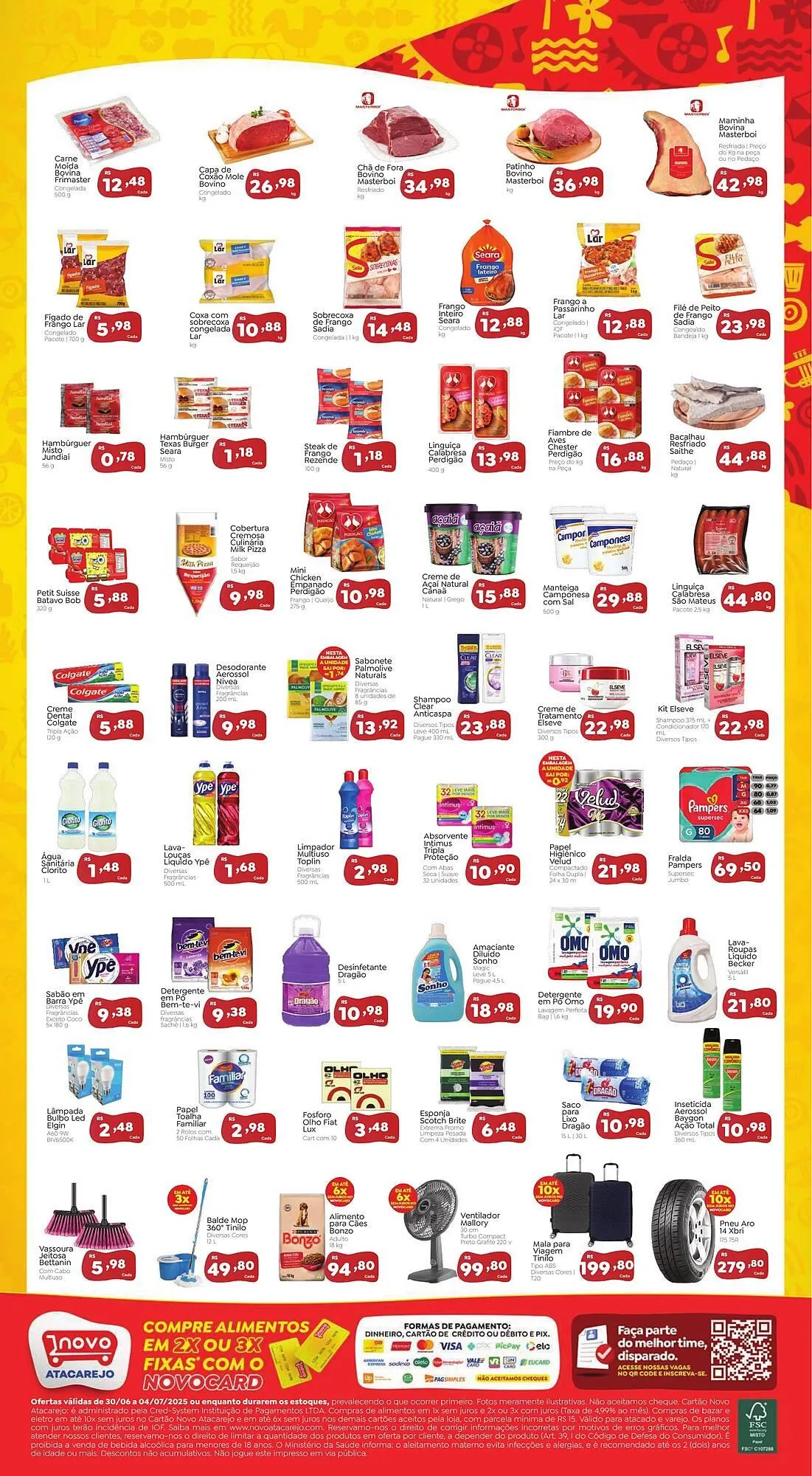Encarte de Catálogo Novo Atacarejo 2 de julho até 4 de julho 2025 - Pagina 2