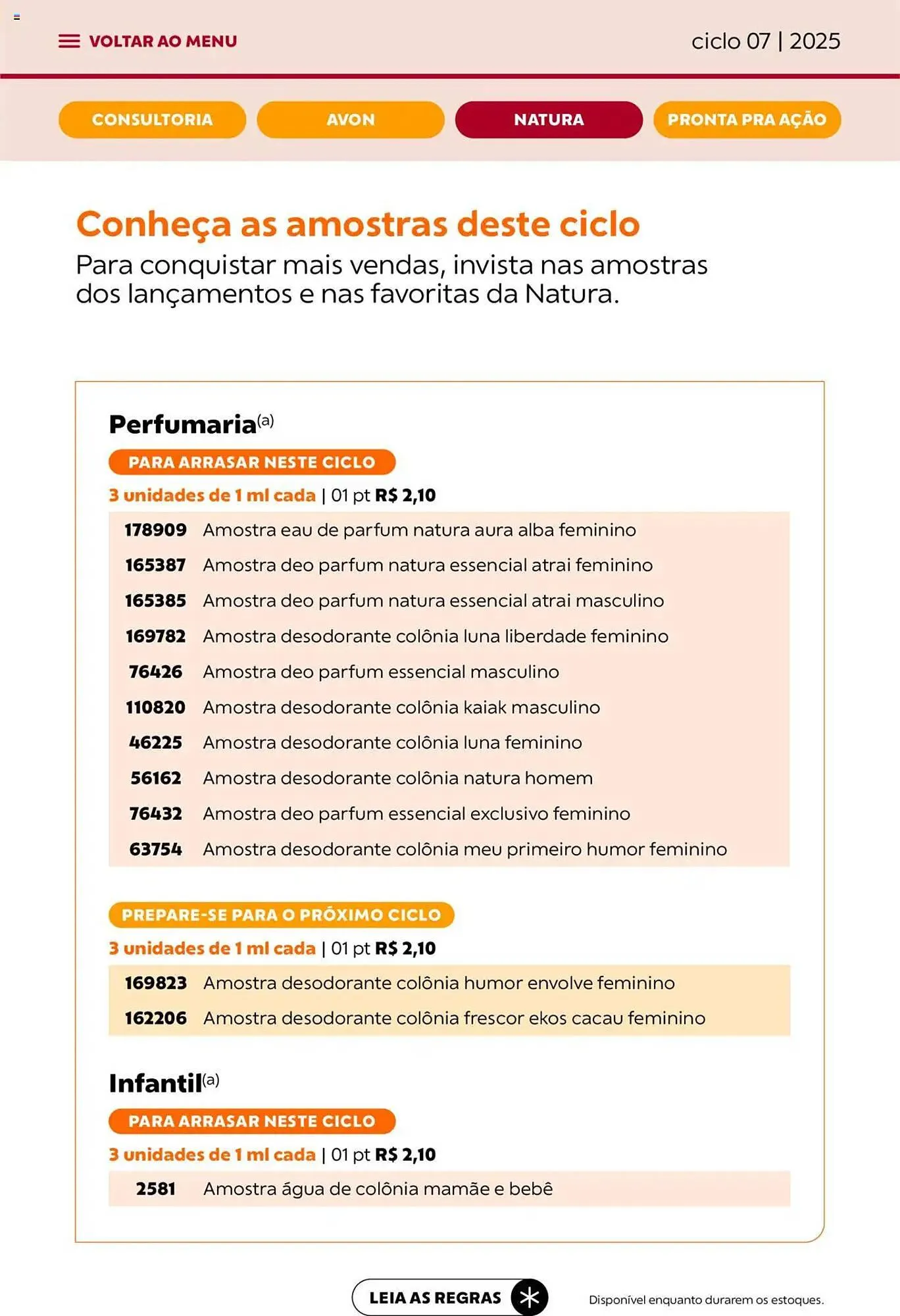 Encarte de Catálogo Avon 3 de abril até 1 de maio 2025 - Pagina 82