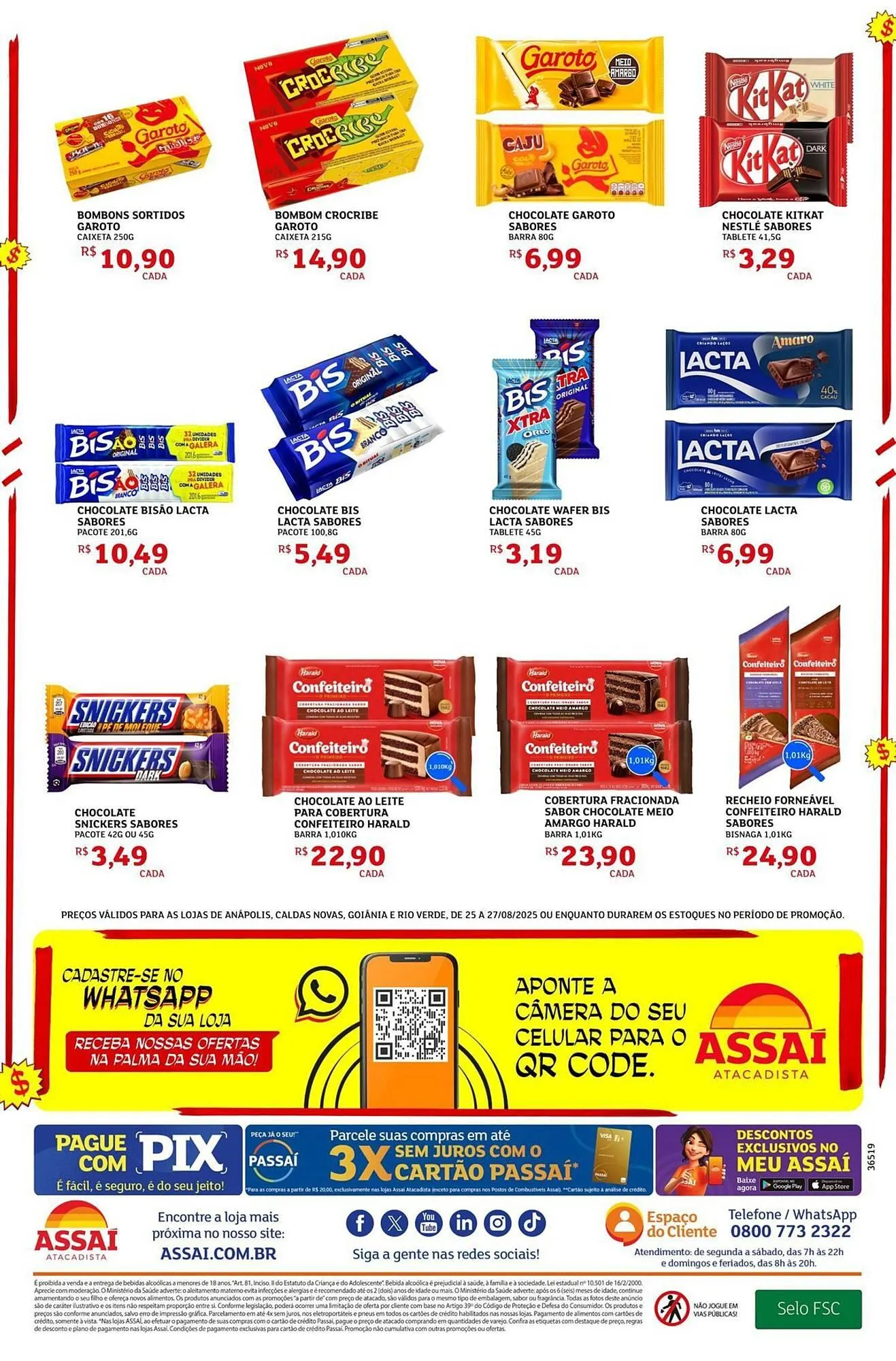Encarte de Catálogo Assaí Atacadista 26 de agosto até 27 de agosto 2025 - Pagina 3