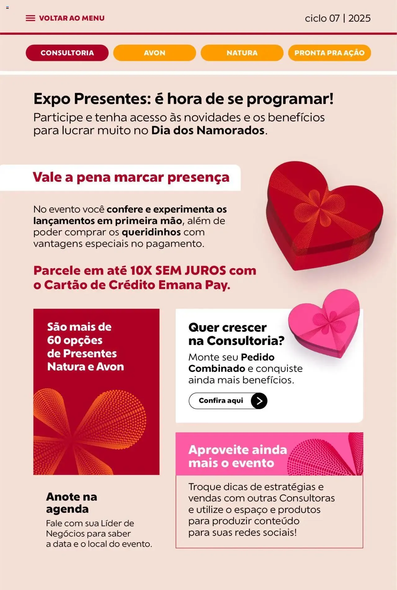 Encarte de Avon - Campanha 07: Minha Consultoria 3 de abril até 1 de maio 2025 - Pagina 4