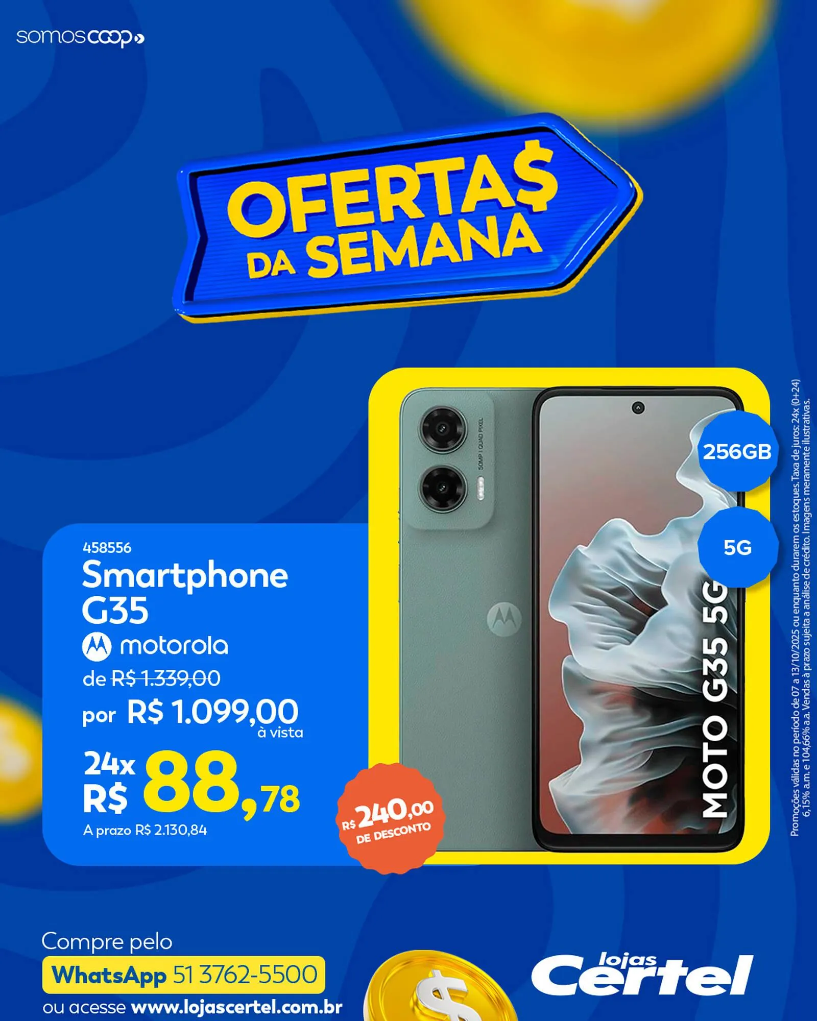 Encarte de Folheto Lojas Certel 7 de outubro até 13 de outubro 2025 - Pagina 4