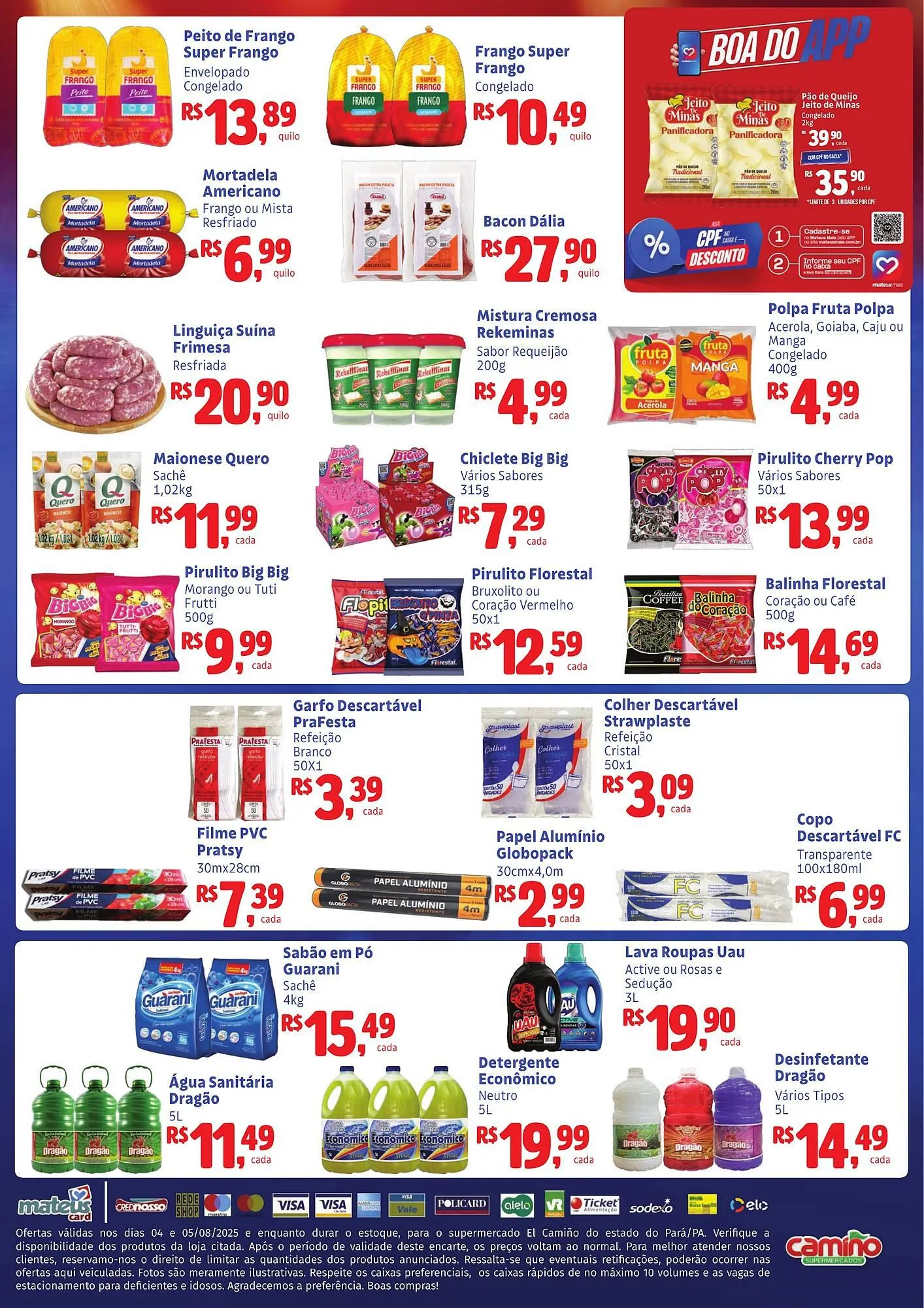 Encarte de Catálogo Camiño supermercados 4 de agosto até 5 de agosto 2025 - Pagina 2
