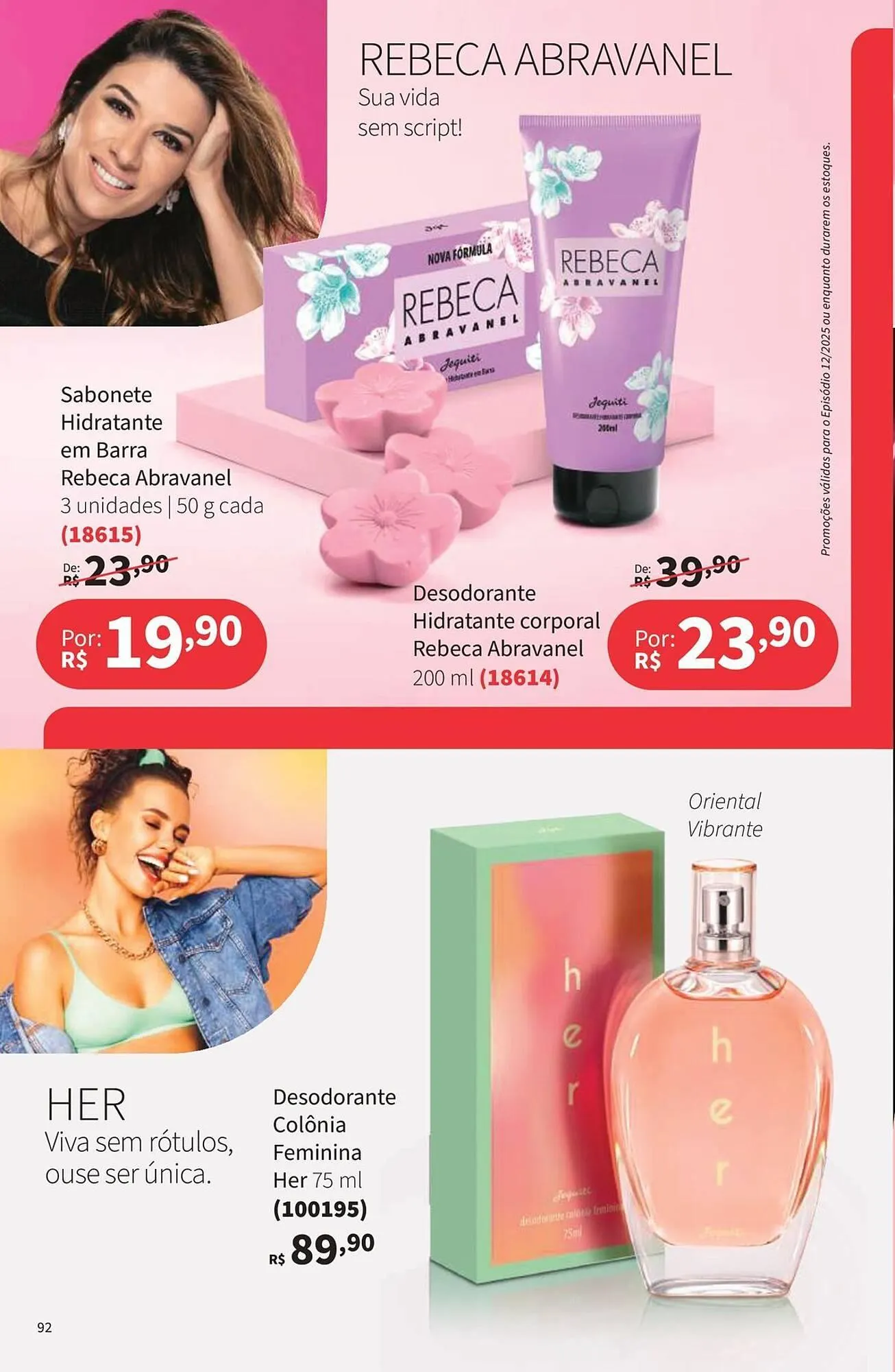 Encarte de Catálogo Jequiti 25 de agosto até 31 de dezembro 2025 - Pagina 92