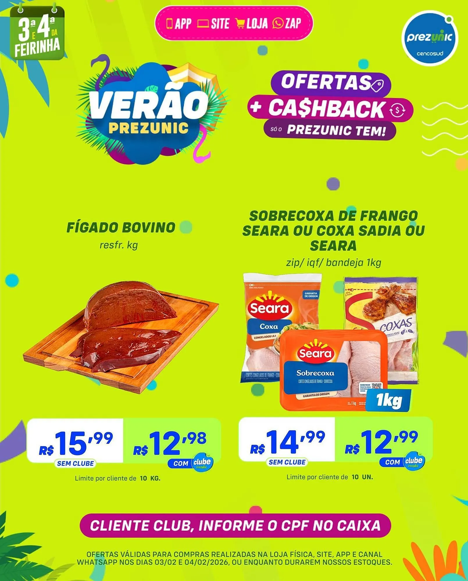 Encarte de Encarte Prezunic 3 de fevereiro até 4 de fevereiro 2026 - Pagina 5