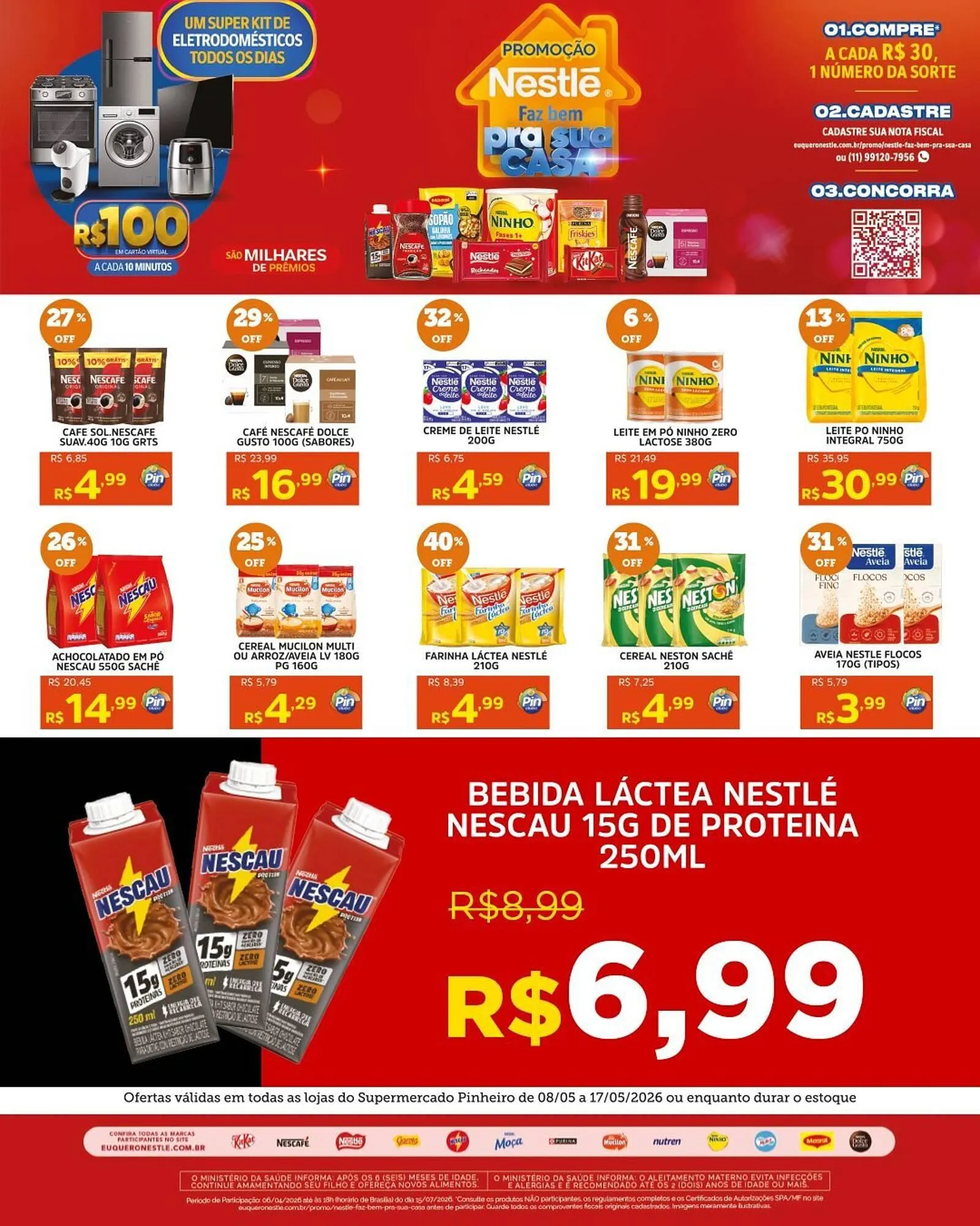 Encarte de Encarte Pinheiro Supermercado 8 de maio até 17 de maio 2026 - Pagina 4