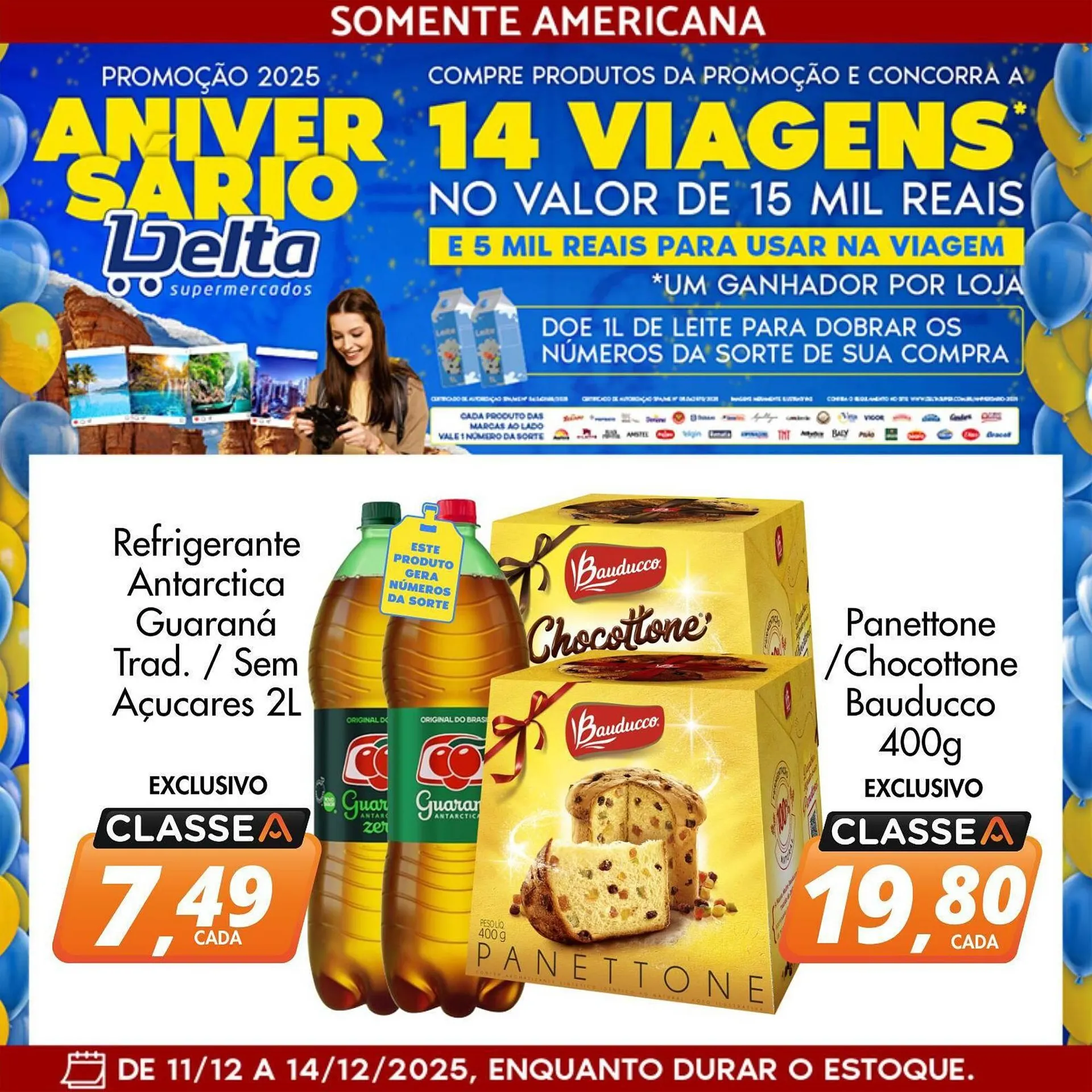 Encarte de Catálogo Delta Supermercados 11 de dezembro até 14 de dezembro 2025 - Pagina 5
