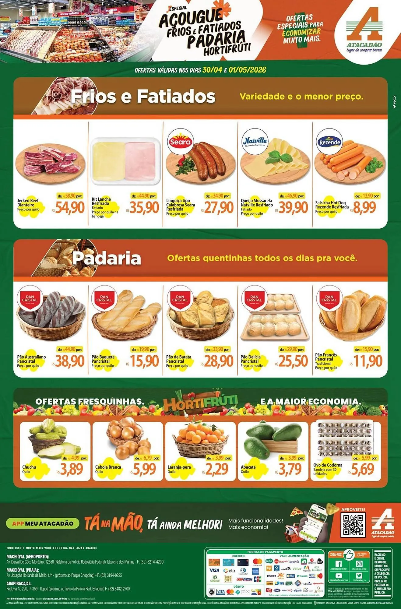 Encarte de Folheto Atacadão 30 de abril até 1 de maio 2026 - Pagina 2