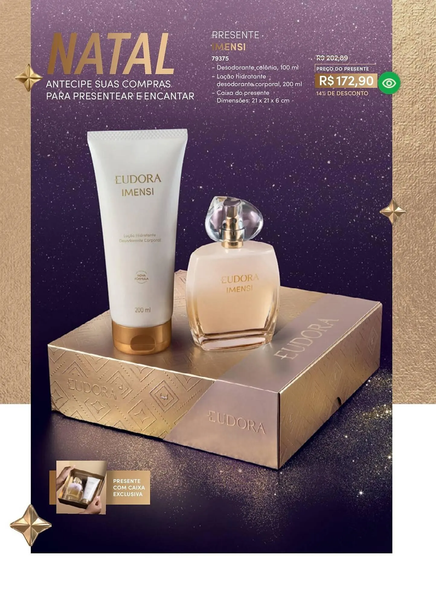 Encarte de Catálogo Eudora 8 de outubro até 8 de novembro 2025 - Pagina 38