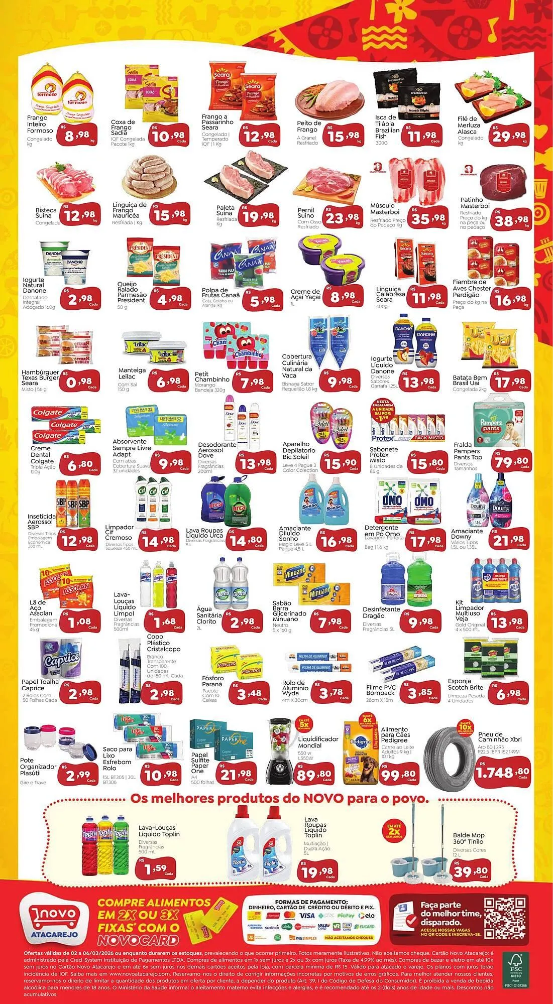 Encarte de Folheto Novo Atacarejo 2 de março até 6 de março 2026 - Pagina 2