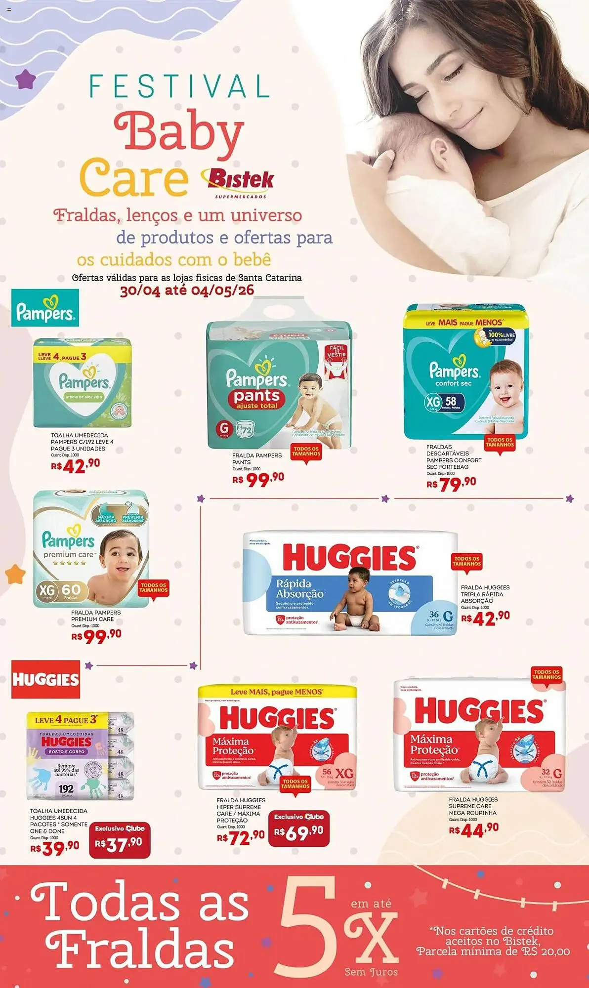 Encarte de Encarte Bistek Supermercados 30 de abril até 5 de maio 2026 - Pagina 1