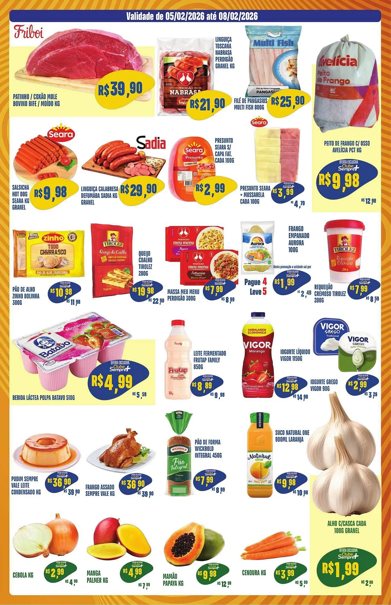 Encarte de Catálogo Sempre Vale Supermercados 5 de fevereiro até 8 de fevereiro 2026 - Pagina 2