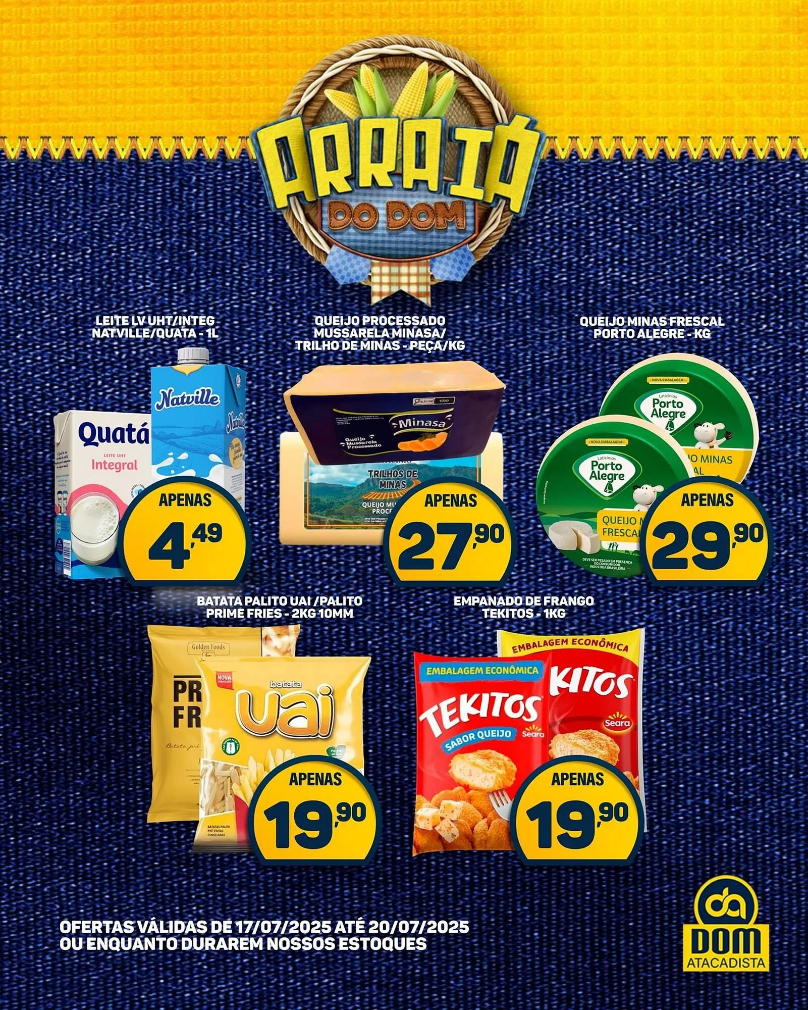 Encarte de Catálogo Dom Atacadista 17 de julho até 20 de julho 2025 - Pagina 3