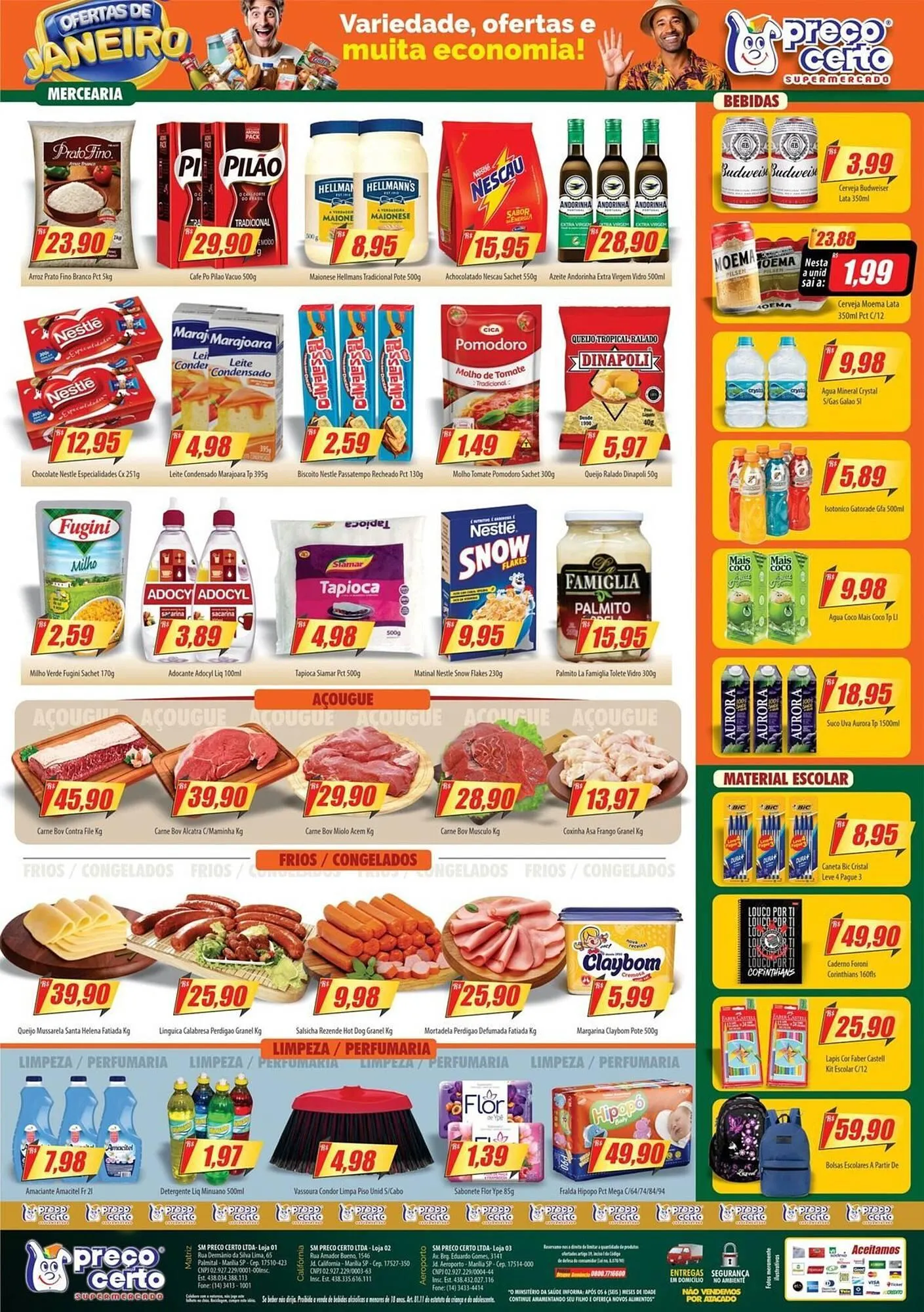 Encarte de Catálogo Preço Certo 23 de janeiro até 26 de janeiro 2026 - Pagina 2