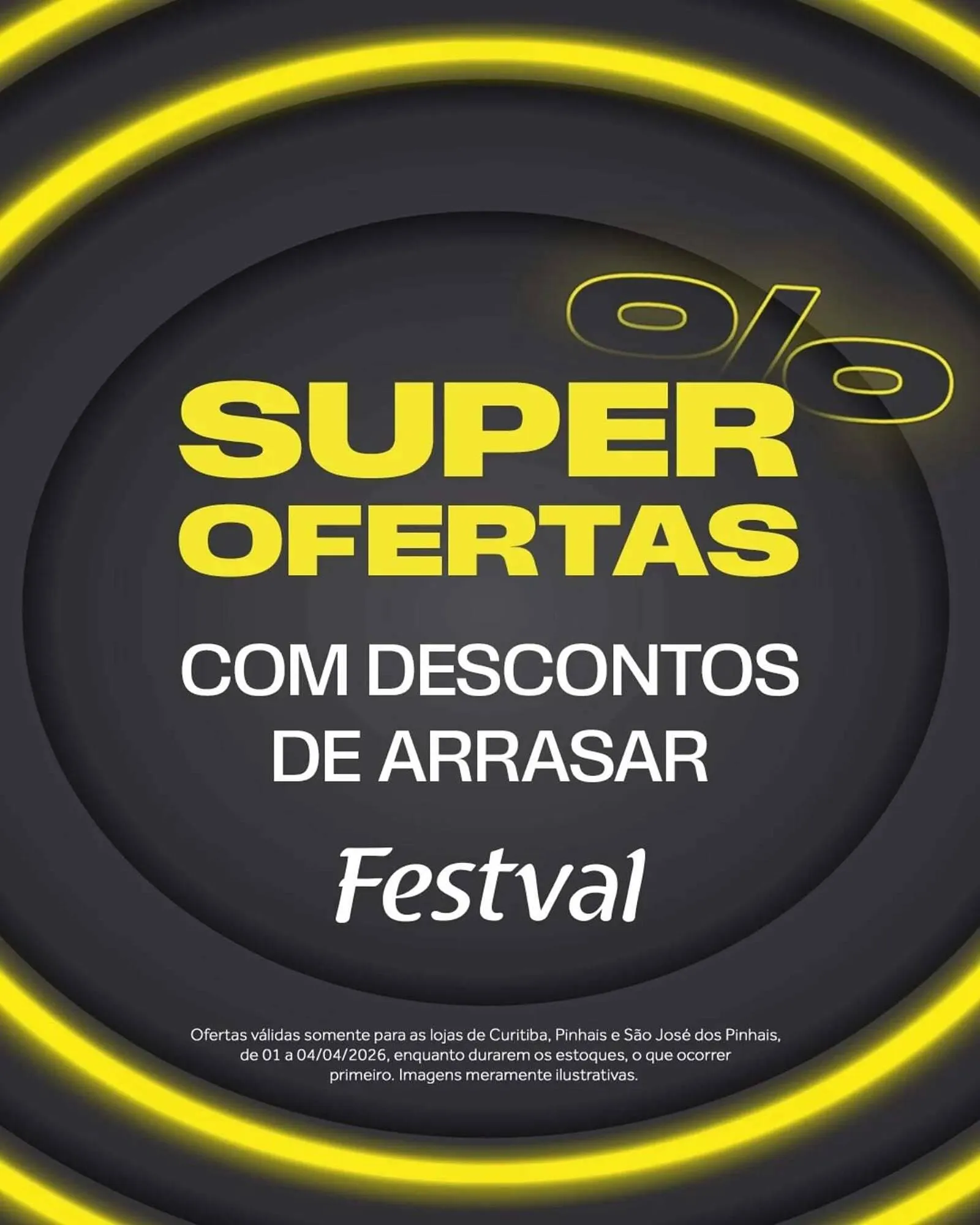 Encarte de Encarte Festval 1 de abril até 4 de abril 2026 - Pagina 1