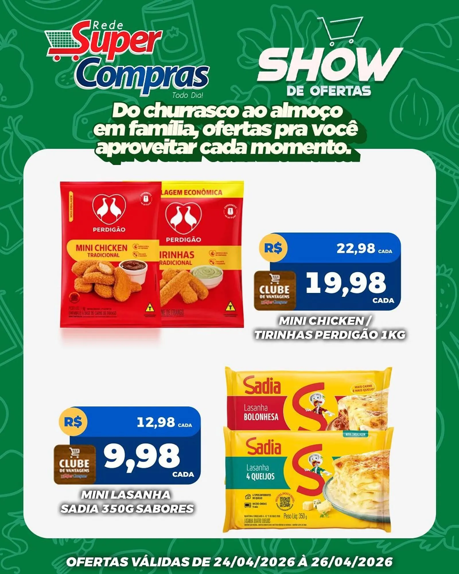 Encarte de Encarte Rede Super Compras 24 de abril até 26 de abril 2026 - Pagina 3