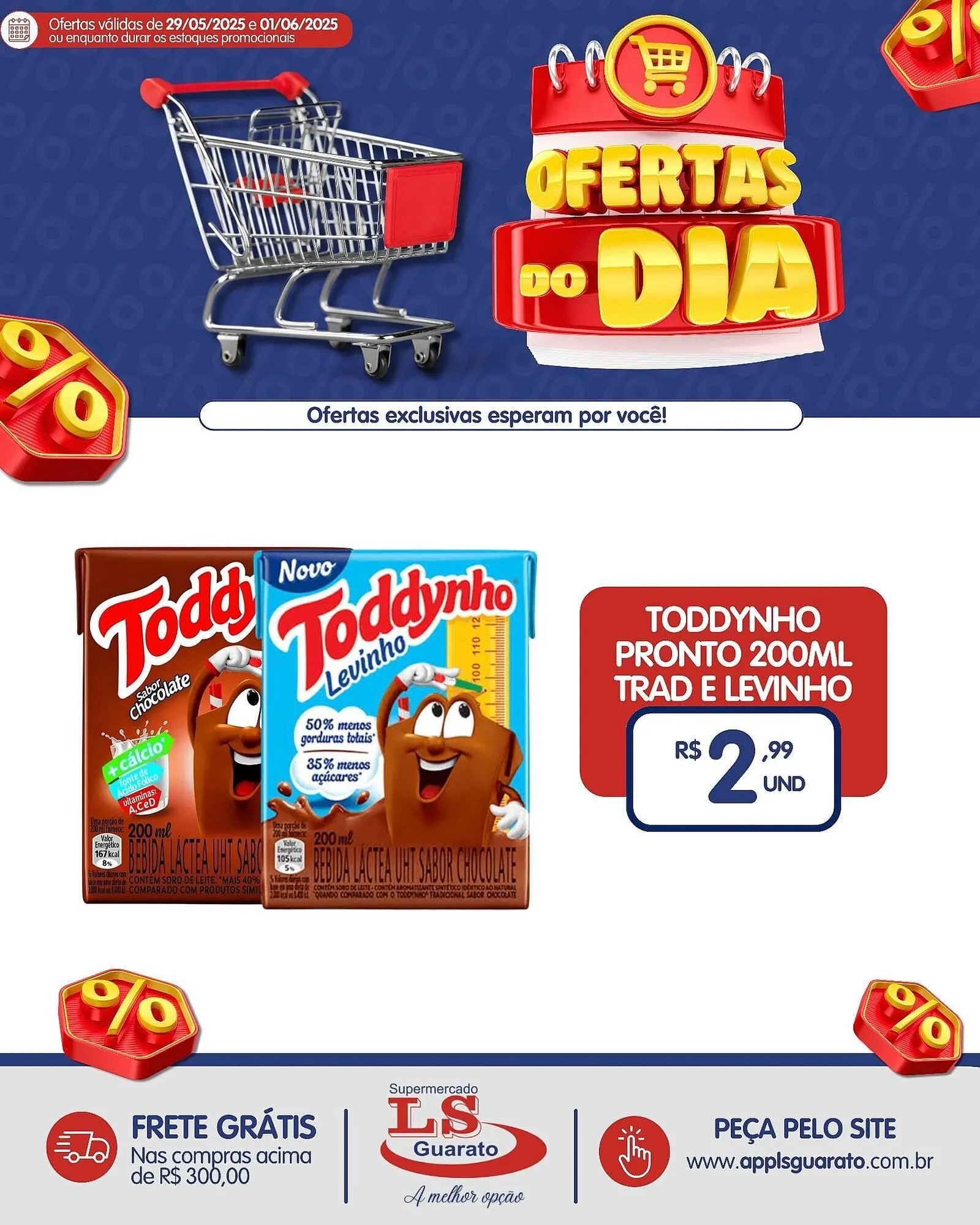 Encarte de Catálogo Supermercado LS Guarato 29 de maio até 1 de junho 2025 - Pagina 4