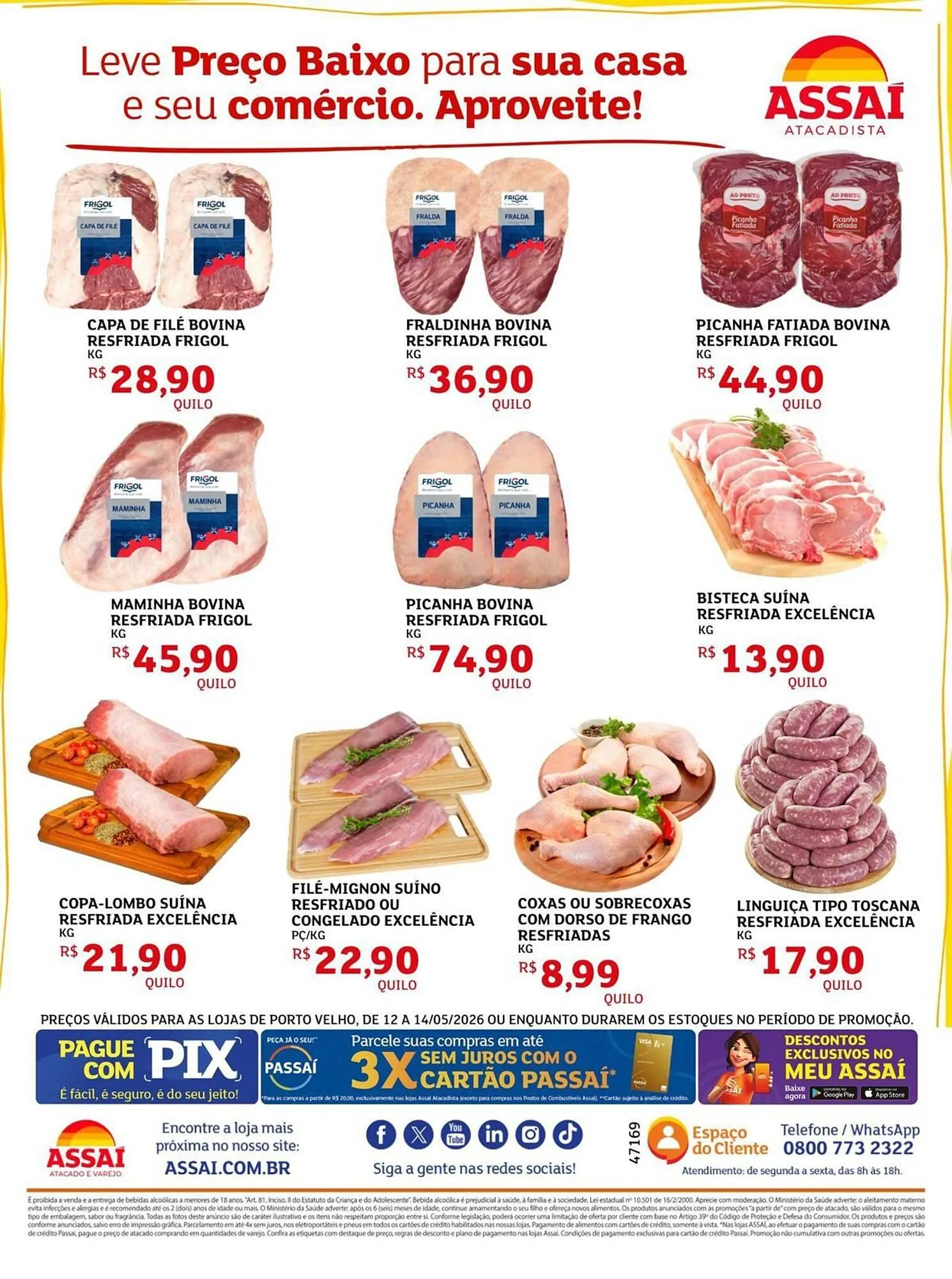 Encarte de Encarte Assaí Atacadista 12 de maio até 14 de maio 2026 - Pagina 2