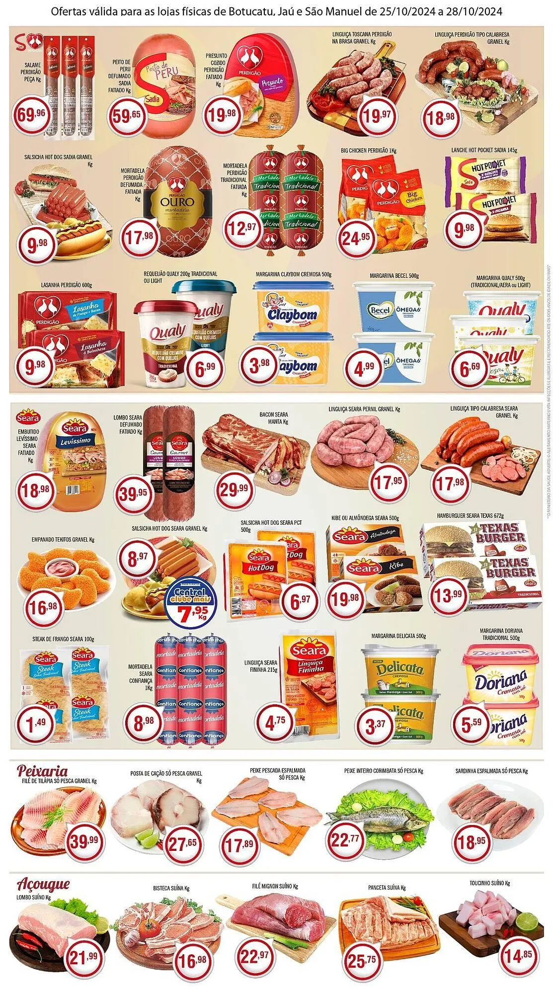 Encarte de Catálogo Central Supermercados 25 de outubro até 28 de outubro 2024 - Pagina 2