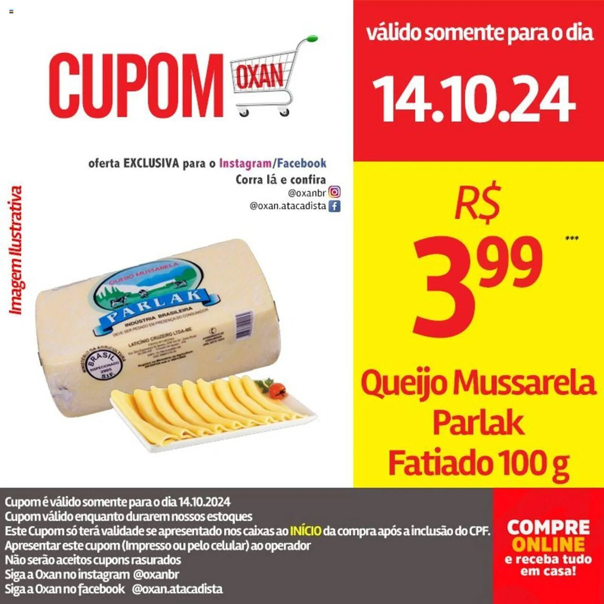 Encarte de Catálogo Oxan Atacadista 14 de outubro até 14 de outubro 2024 - Pagina 1