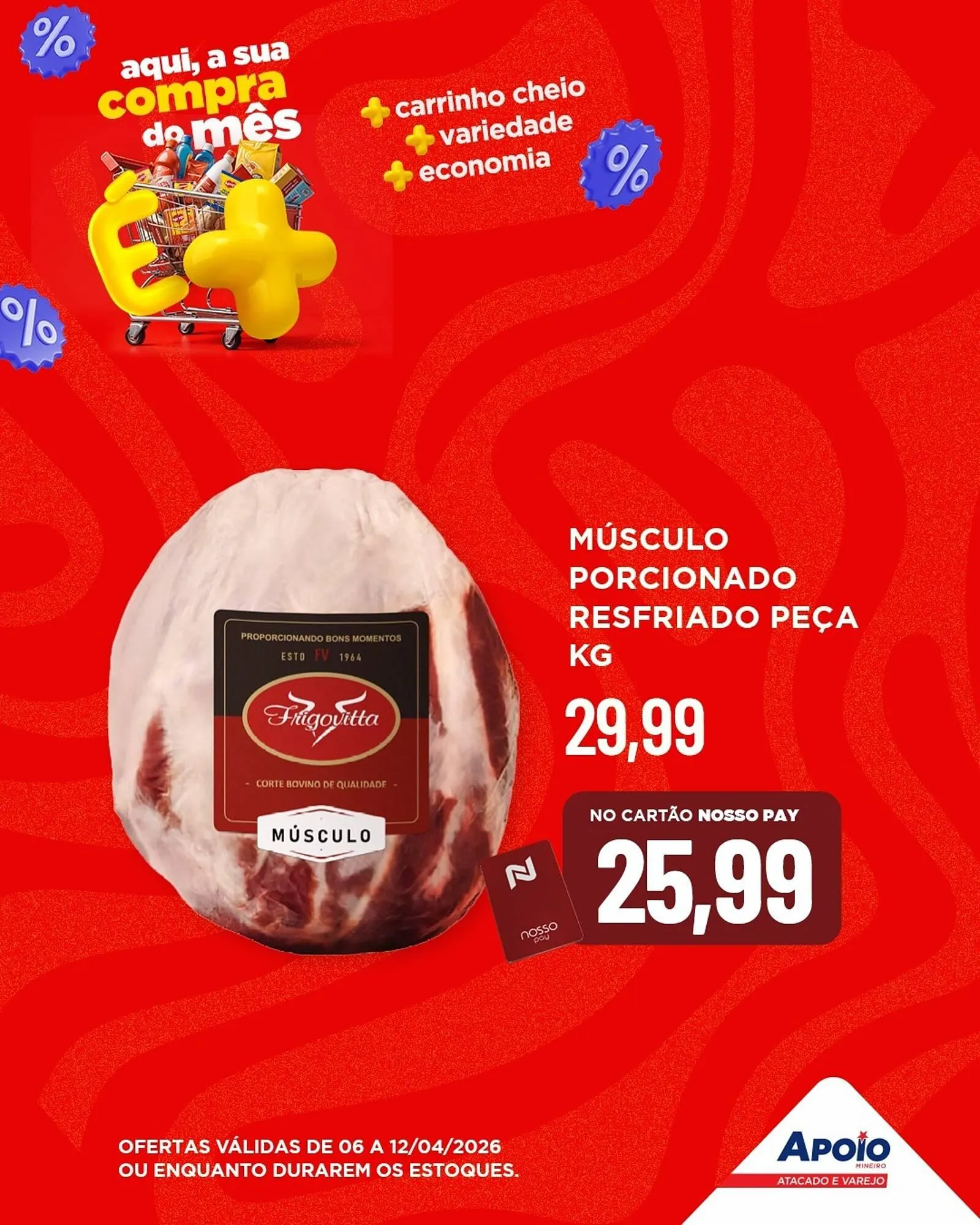 Encarte de Folheto Apoio Mineiro 6 de abril até 12 de abril 2026 - Pagina 1