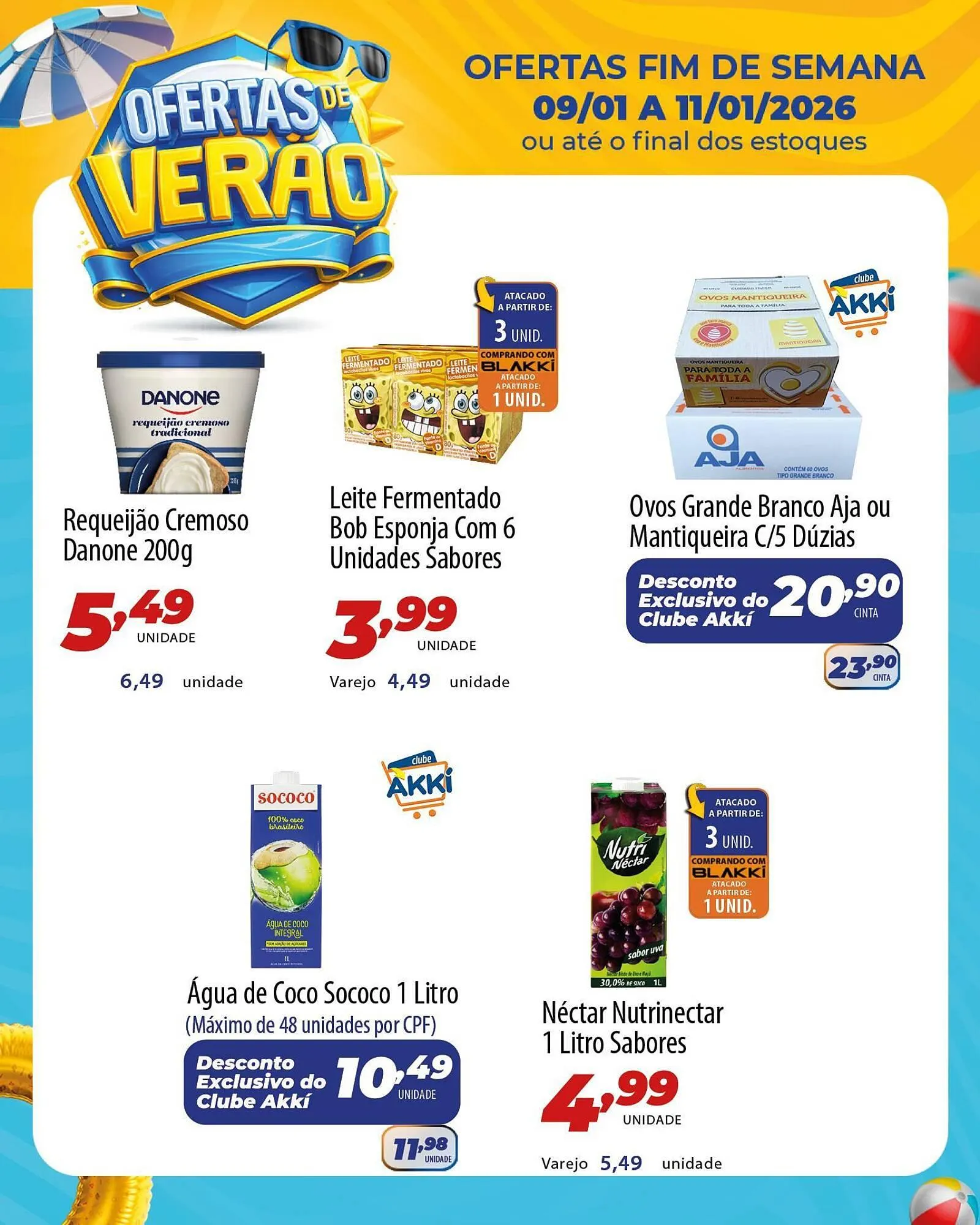 Encarte de Folheto Akki Atacadista 9 de janeiro até 11 de janeiro 2026 - Pagina 3