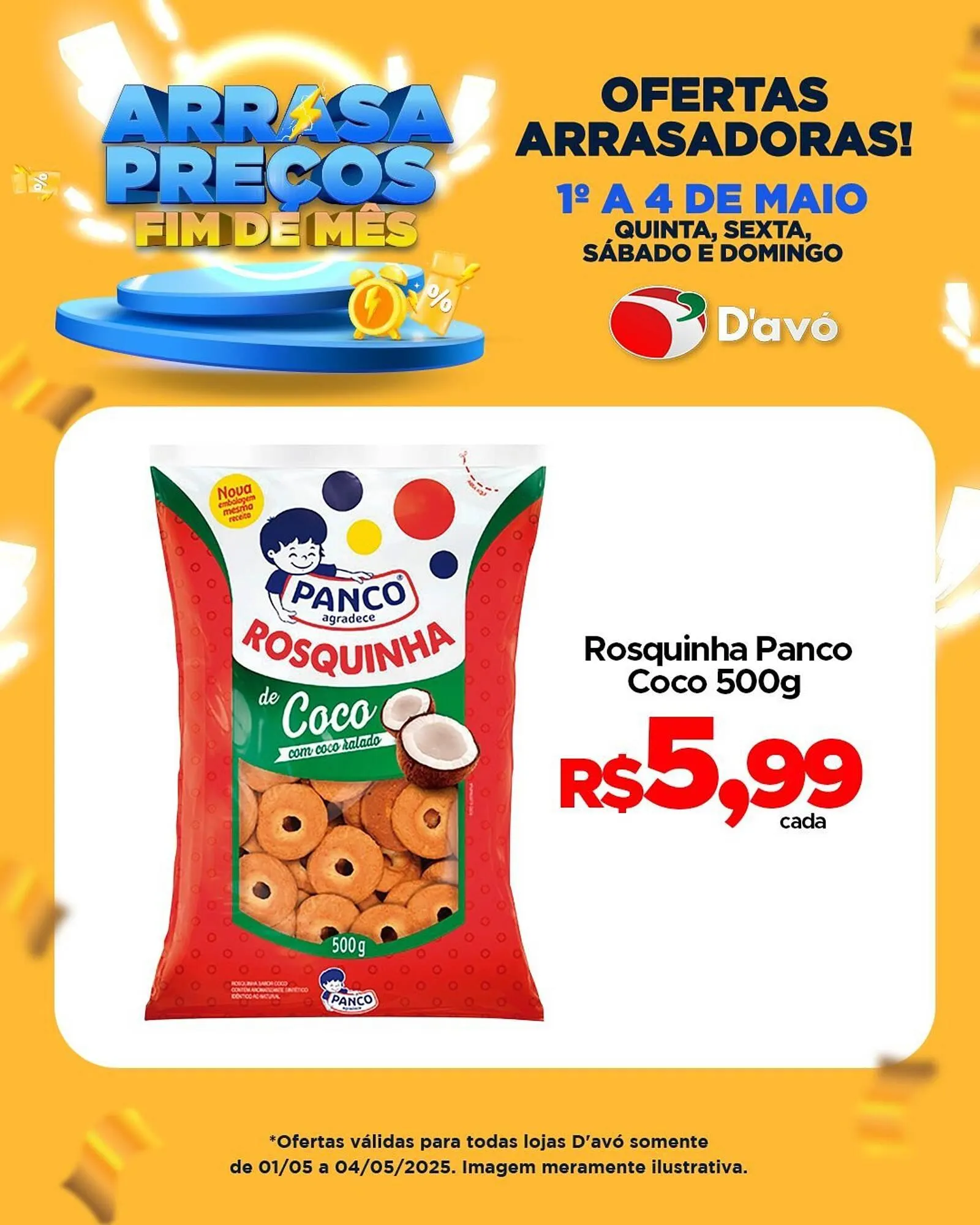 Encarte de Catálogo D'avó Supermercado 1 de maio até 4 de maio 2025 - Pagina 5