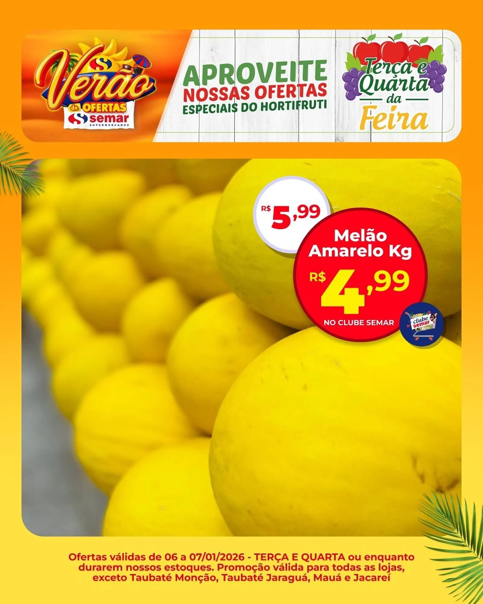 Encarte de Folheto Semar Supermercado 6 de janeiro até 7 de janeiro 2026 - Pagina 3