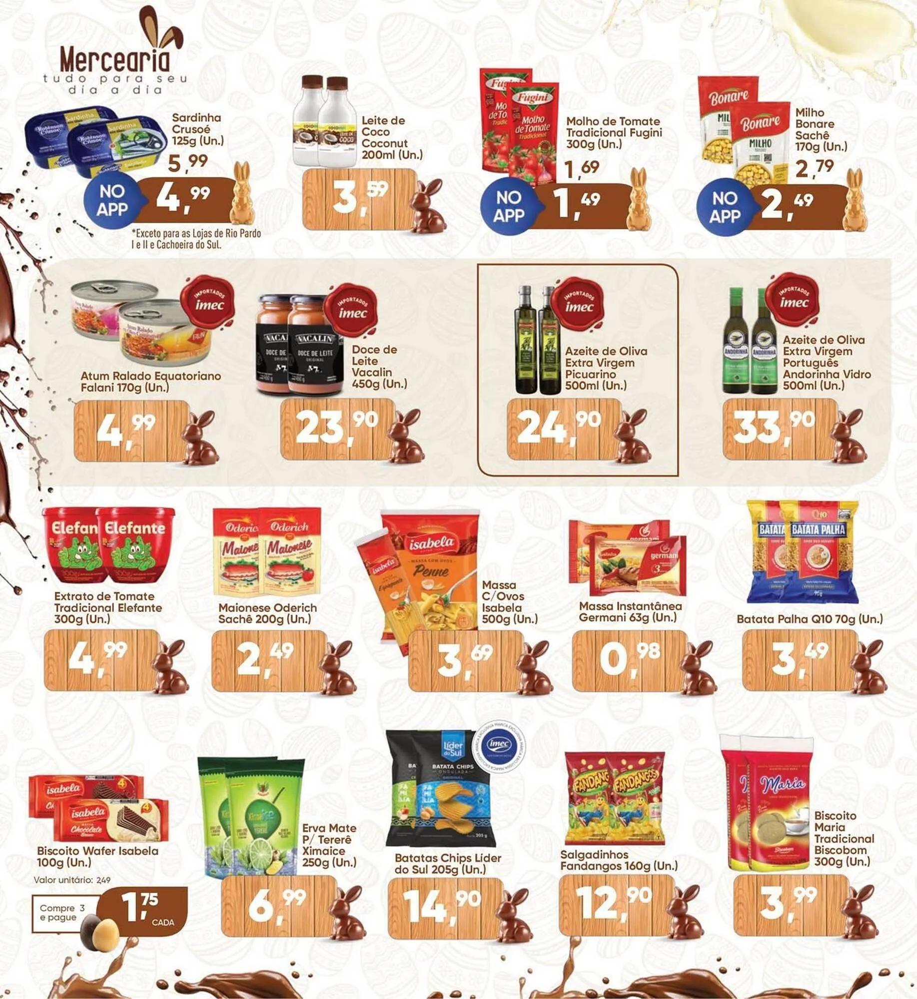 Encarte de Catálogo Imec Supermercados 25 de março até 5 de abril 2026 - Pagina 8