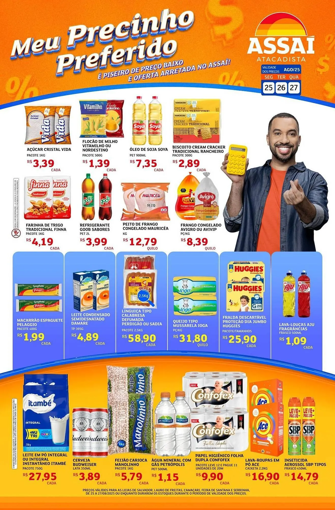 Encarte de Catálogo Assaí Atacadista 26 de agosto até 27 de agosto 2025 - Pagina 1