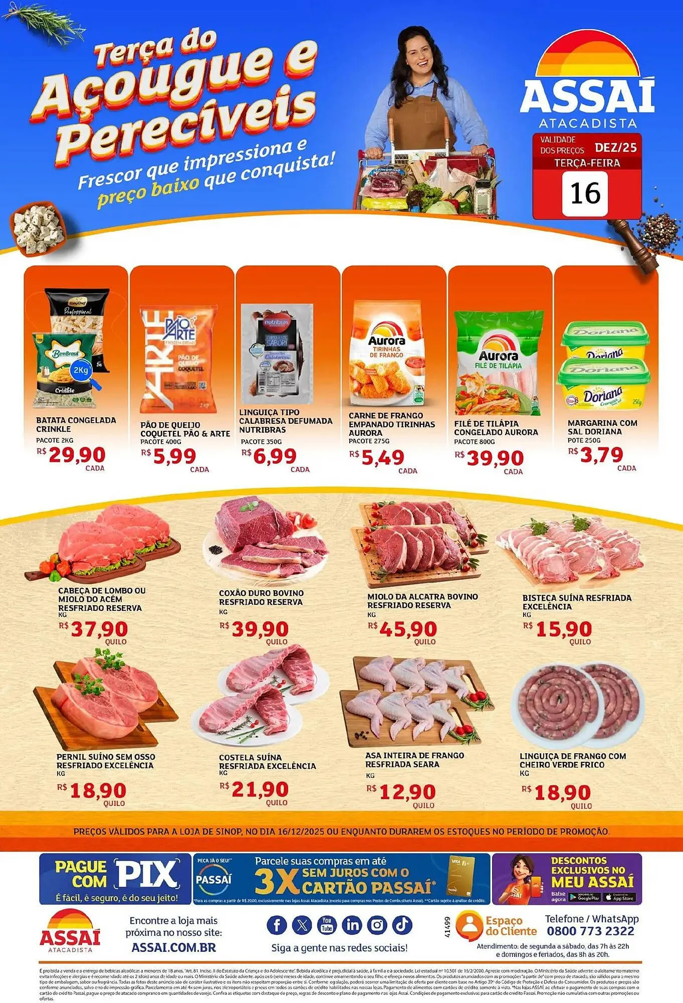 Encarte de Encarte Assaí Atacadista 16 de dezembro até 16 de dezembro 2025 - Pagina 1