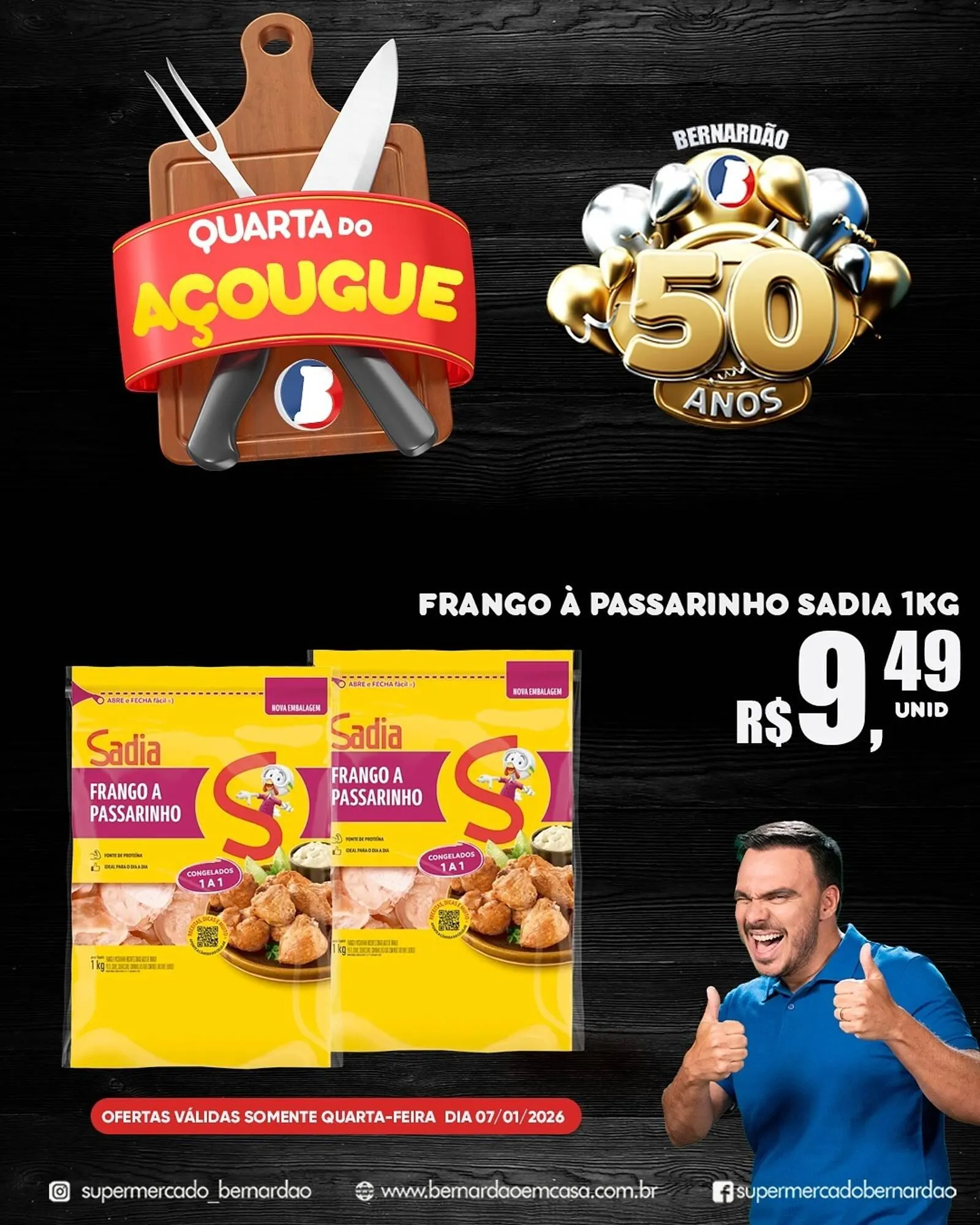 Encarte de Catálogo Supermercado Bernardão 7 de janeiro até 7 de janeiro 2026 - Pagina 2