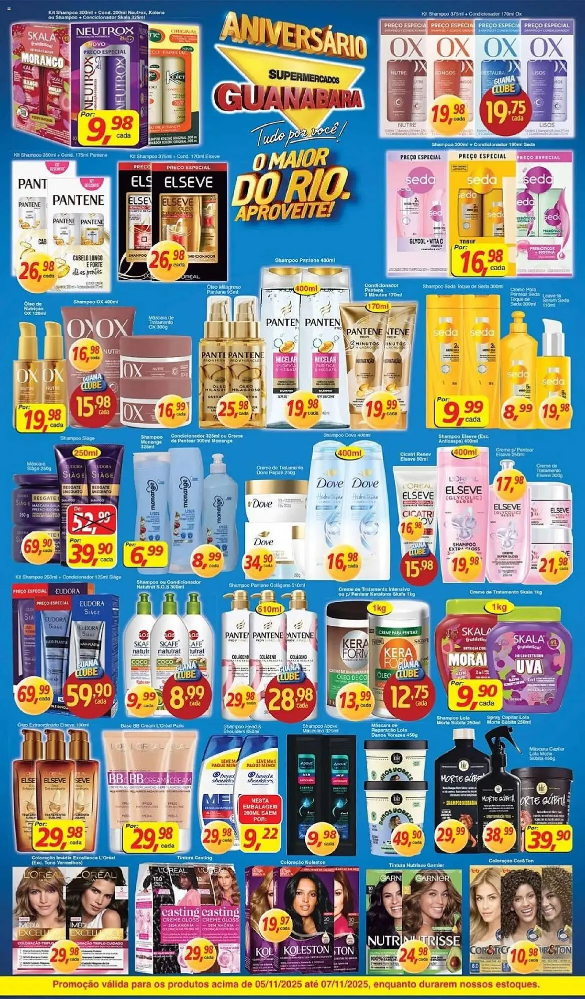 Encarte de Encarte Supermercados Guanabara 5 de novembro até 7 de novembro 2025 - Pagina 9