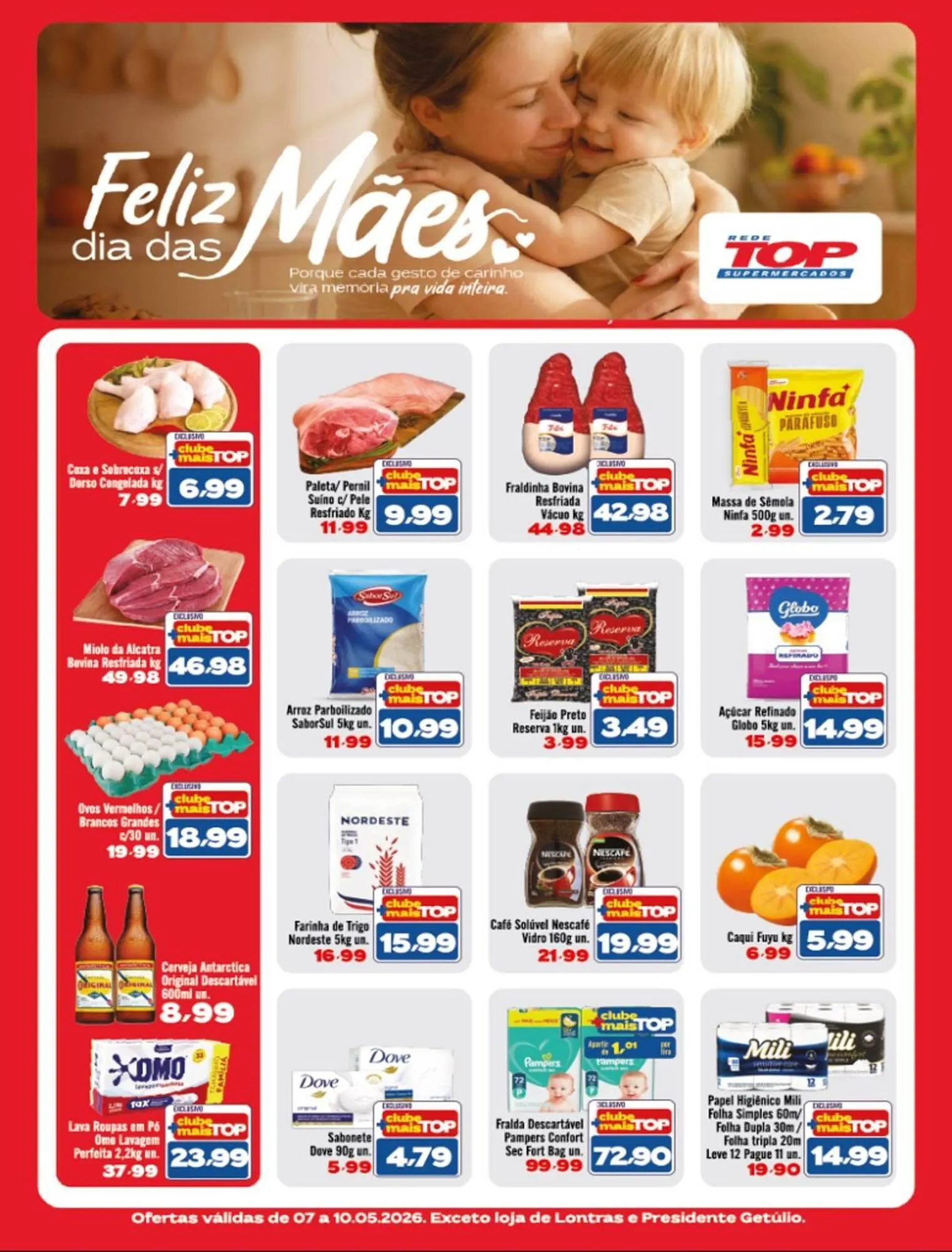 Encarte de Encarte Rede Top 7 de maio até 10 de maio 2026 - Pagina 1