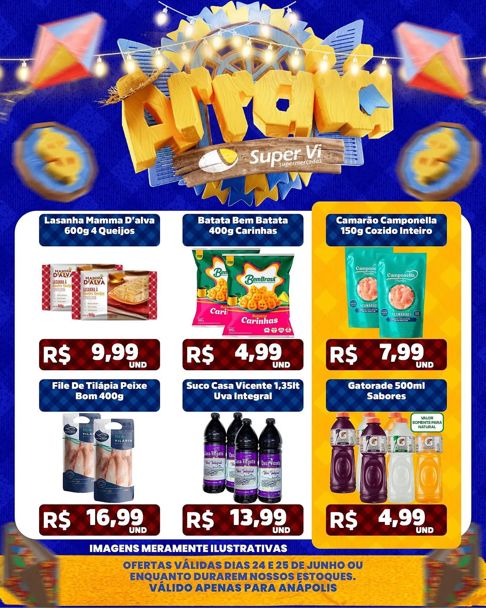 Encarte de Catálogo Super Vi Supermercados 24 de junho até 25 de junho 2025 - Pagina 4