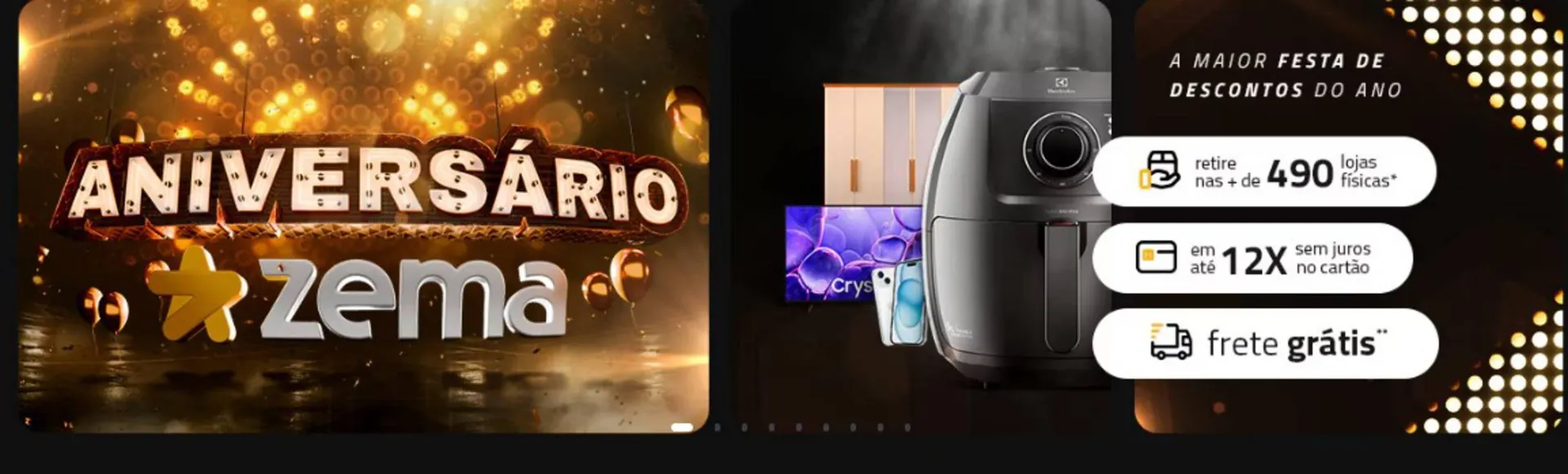 Encarte de Folheto Zema 15 de abril até 30 de abril 2026 - Pagina 1