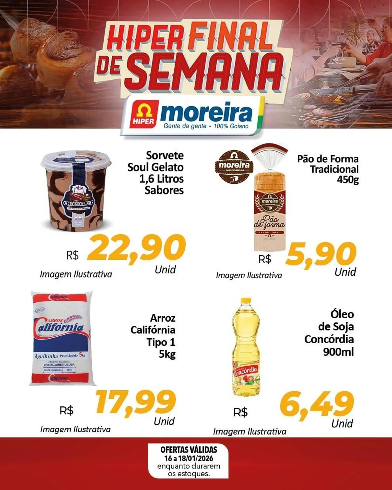 Encarte de Catálogo Hiper Moreira 16 de janeiro até 18 de janeiro 2026 - Pagina 3