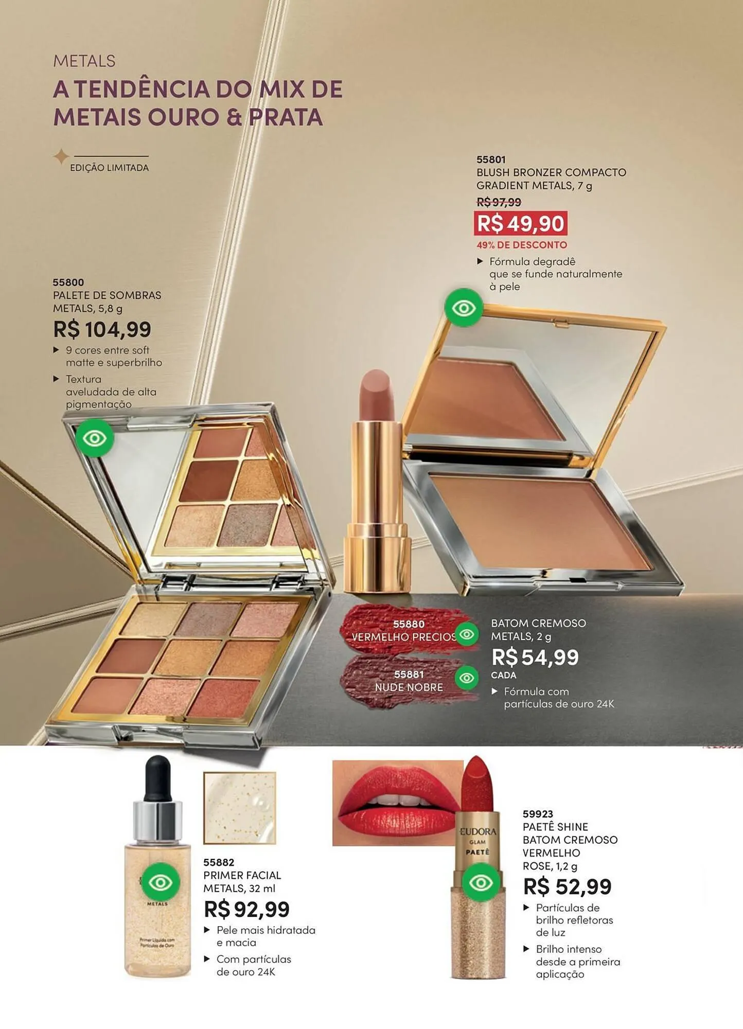 Encarte de Catálogo Eudora 27 de janeiro até 28 de fevereiro 2026 - Pagina 44