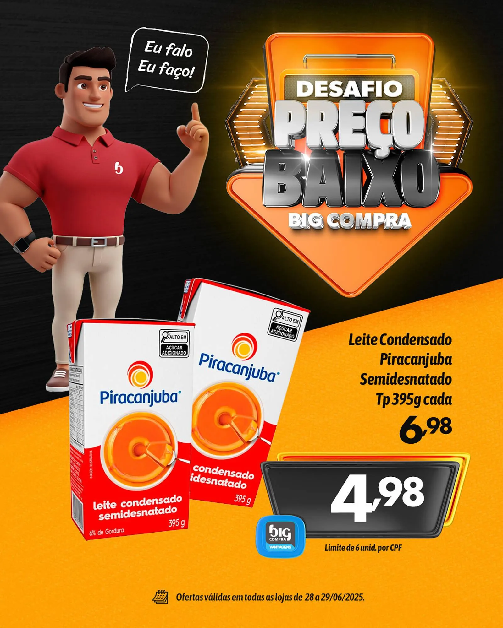 Encarte de Catálogo Supermercados Big Compra 28 de junho até 29 de junho 2025 - Pagina 3