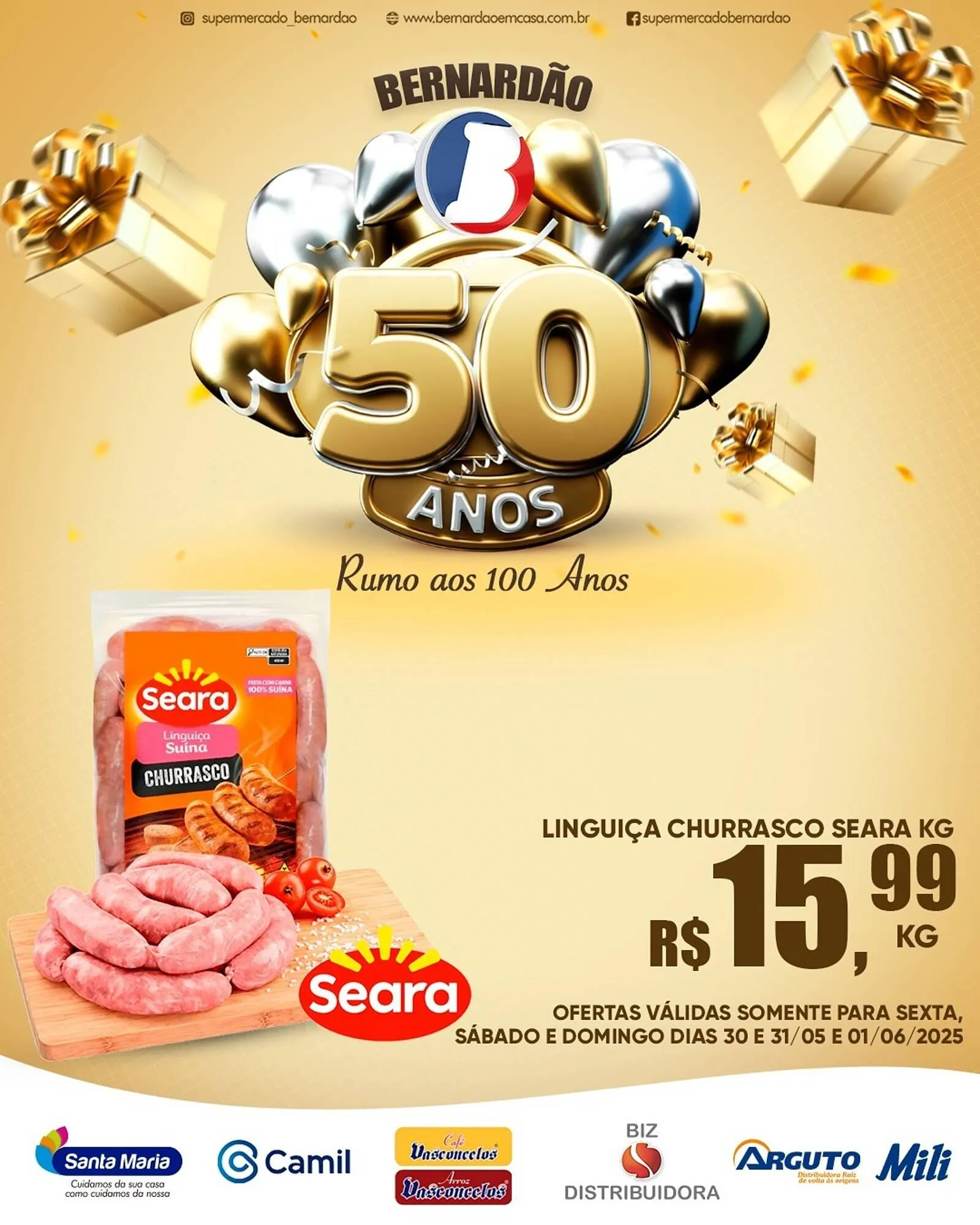 Encarte de Catálogo Supermercado Bernardão 30 de maio até 1 de junho 2025 - Pagina 5