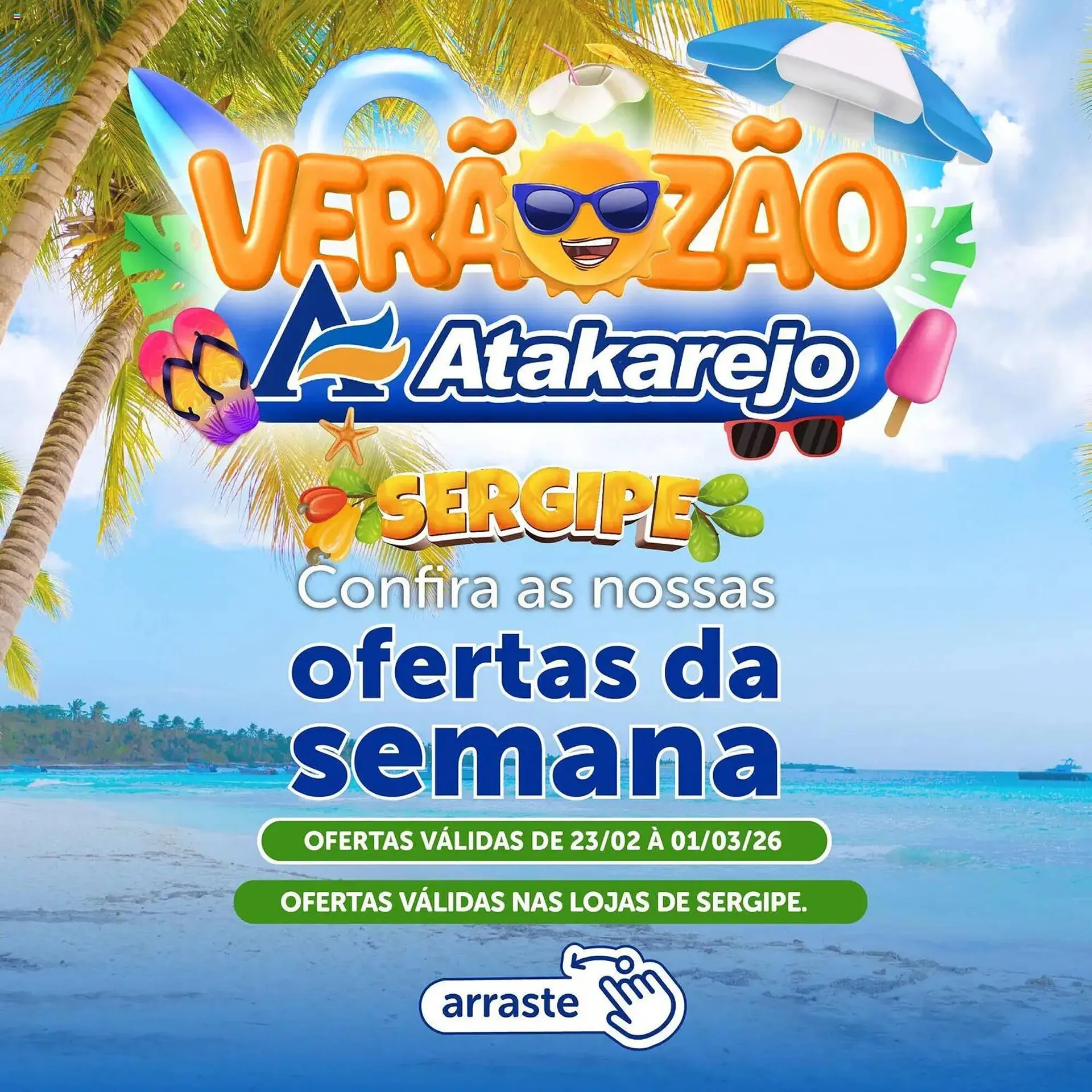 Encarte de Encarte Atakarejo 23 de fevereiro até 1 de março 2026 - Pagina 1