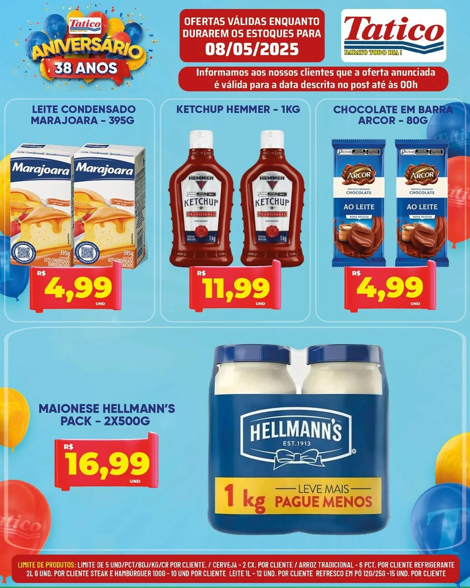 Encarte de Catálogo Tatico 8 de maio até 11 de maio 2025 - Pagina 10