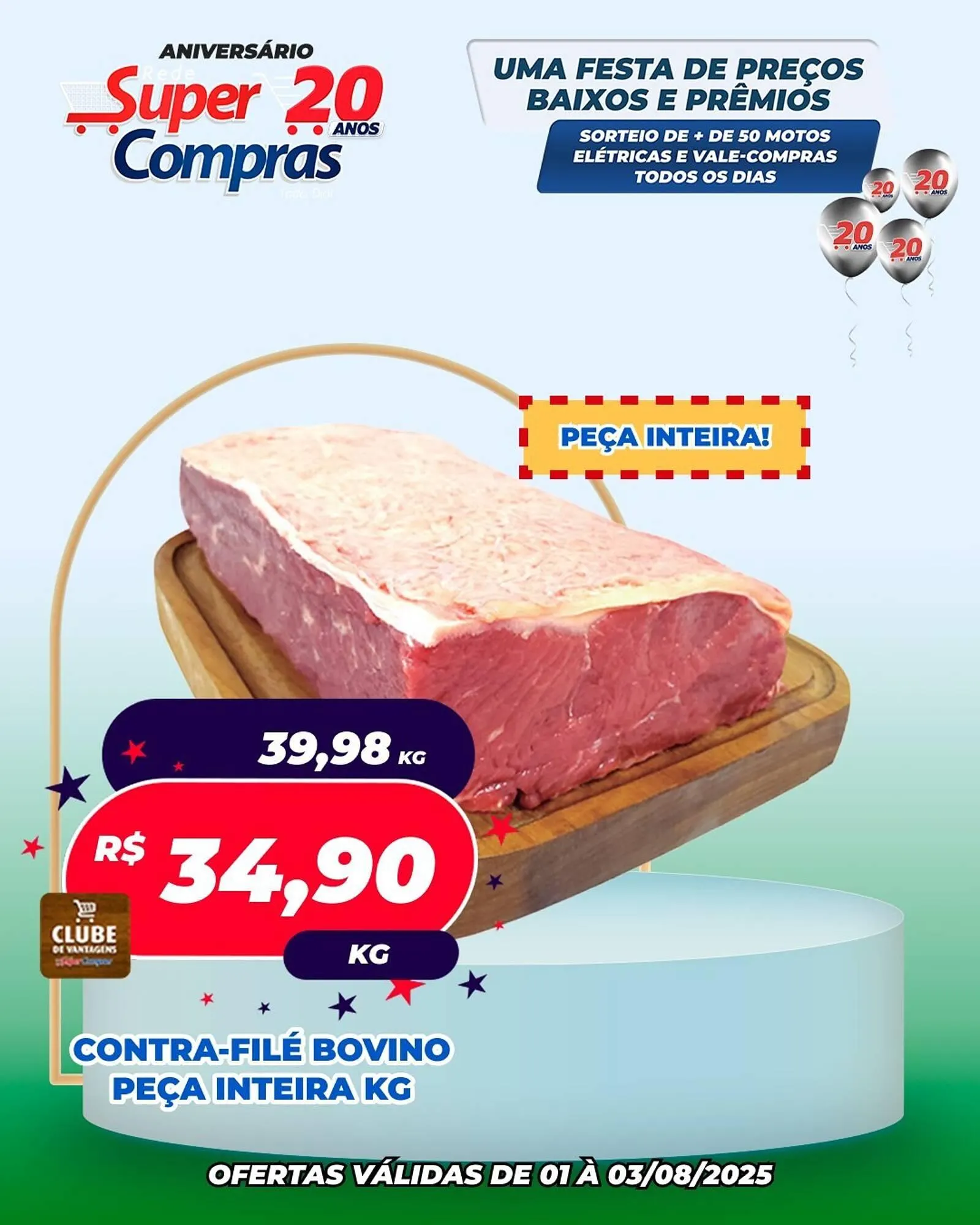 Encarte de Catálogo Rede Super Compras 1 de agosto até 2 de agosto 2025 - Pagina 1