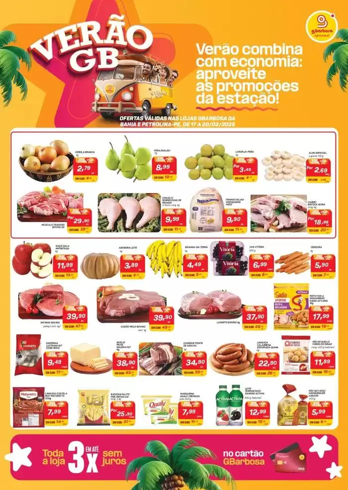 Encarte de Verão GBarbosa 19 de fevereiro até 20 de fevereiro 2025 - Pagina 1