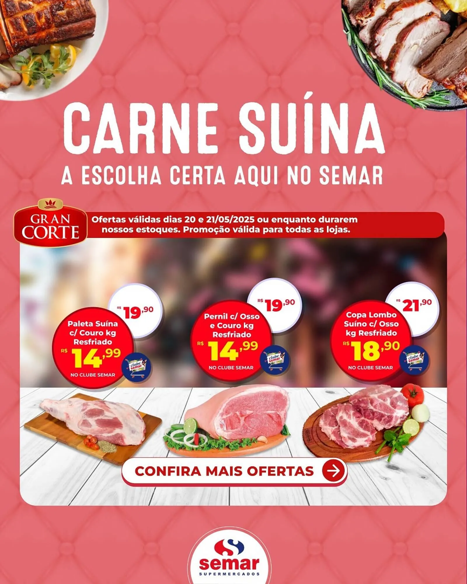 Encarte de Catálogo Semar Supermercado 20 de maio até 21 de maio 2025 - Pagina 1