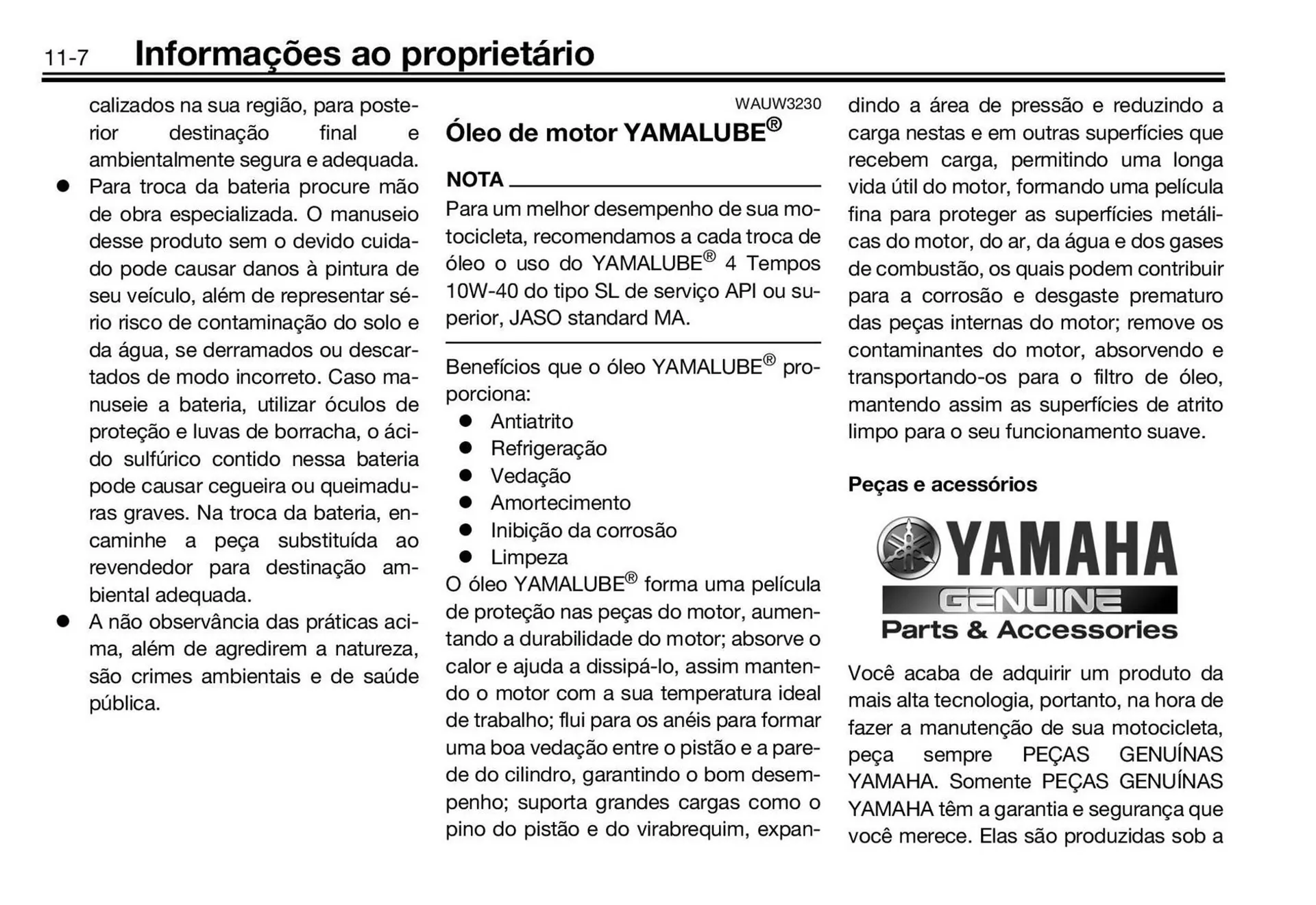 Encarte de Panfleto Yamaha 3 de fevereiro até 30 de junho 2027 - Pagina 126