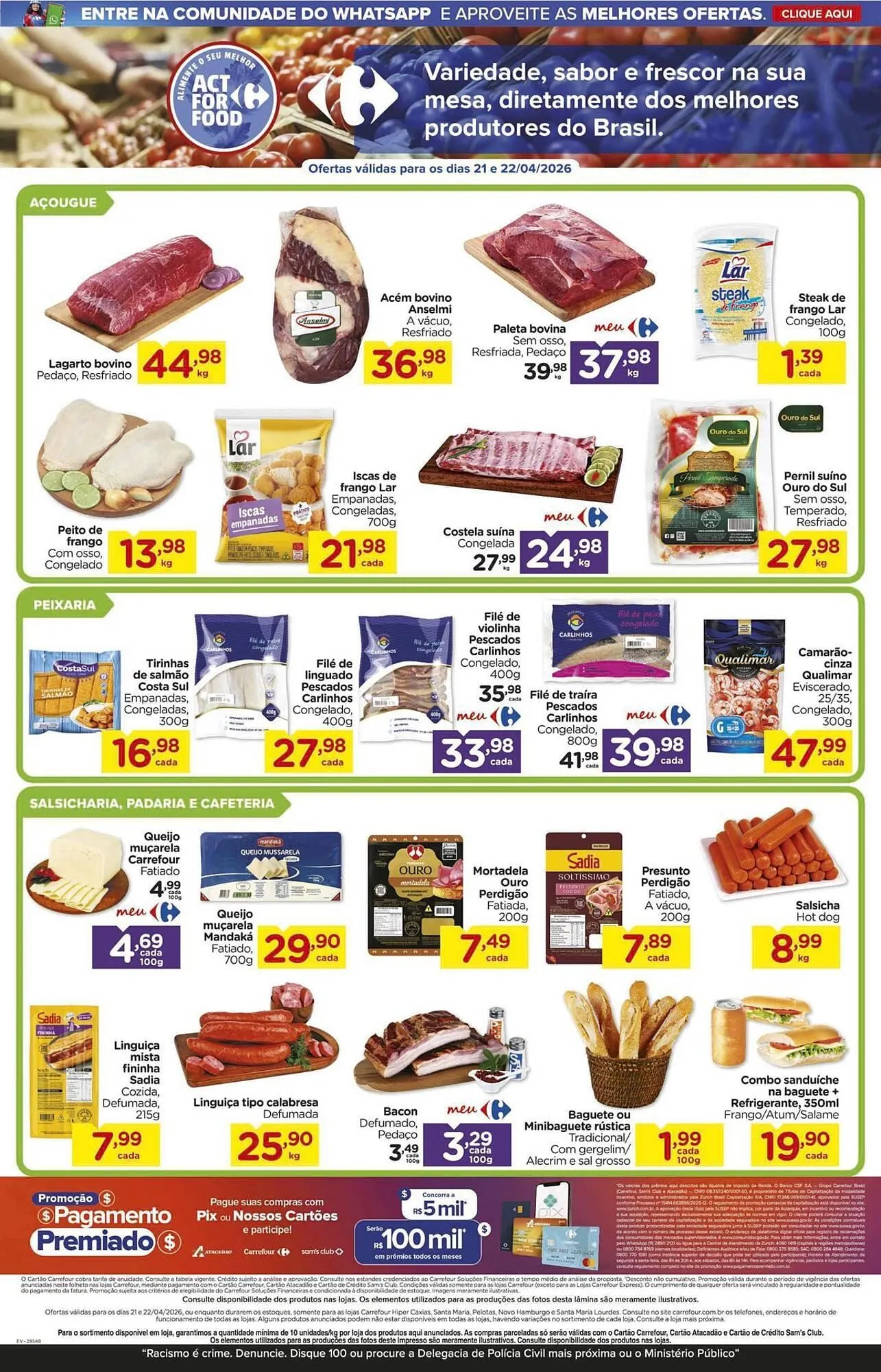Encarte de Folheto Carrefour 21 de abril até 22 de abril 2026 - Pagina 2