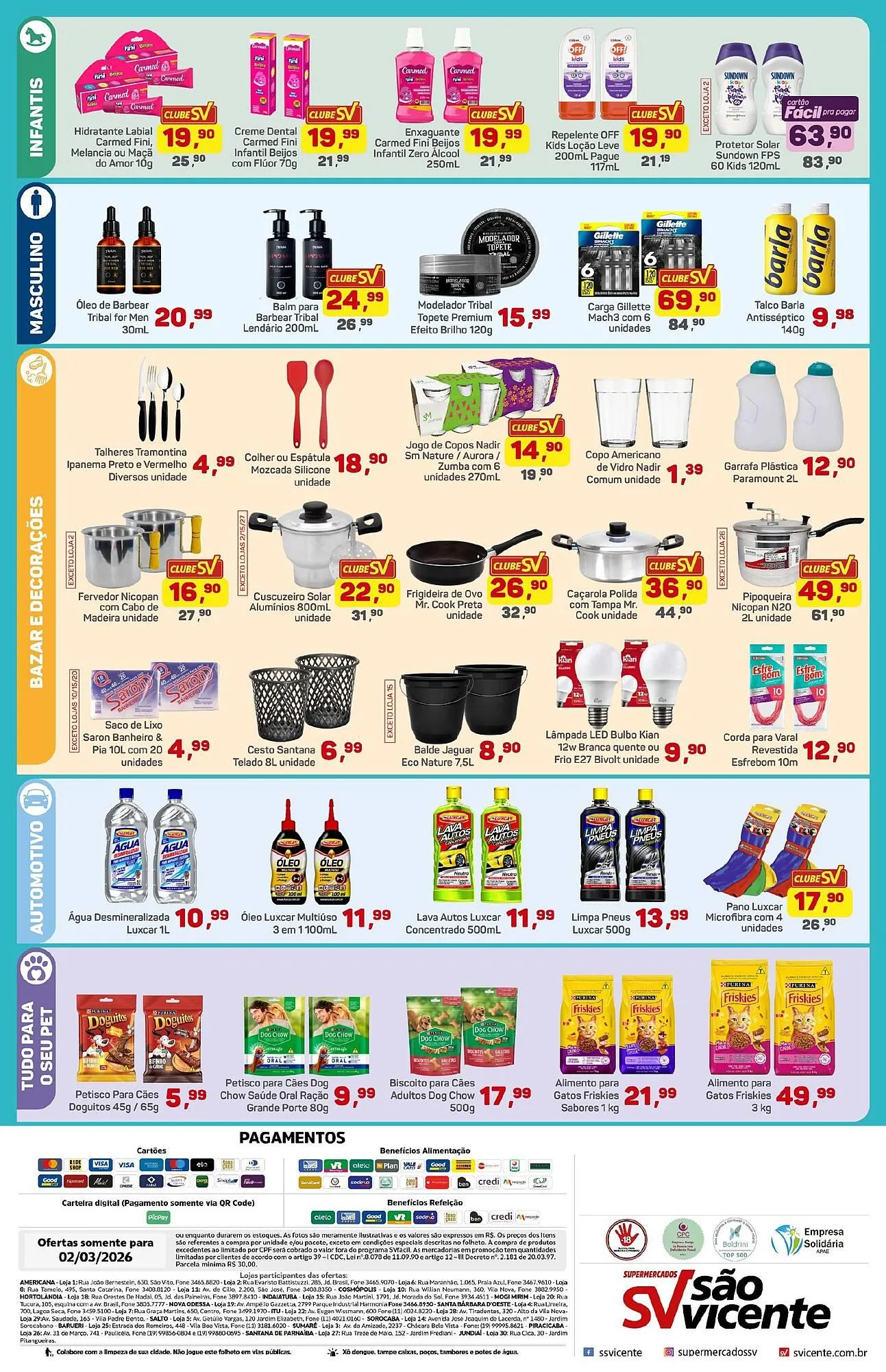 Encarte de Catálogo Supermercados São Vicente 2 de março até 2 de março 2026 - Pagina 2
